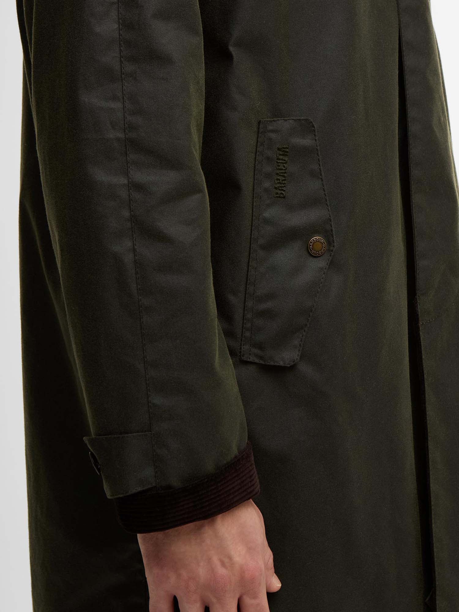 Baracuta Car coat cerato Tyne Barbour x Baracuta Verde