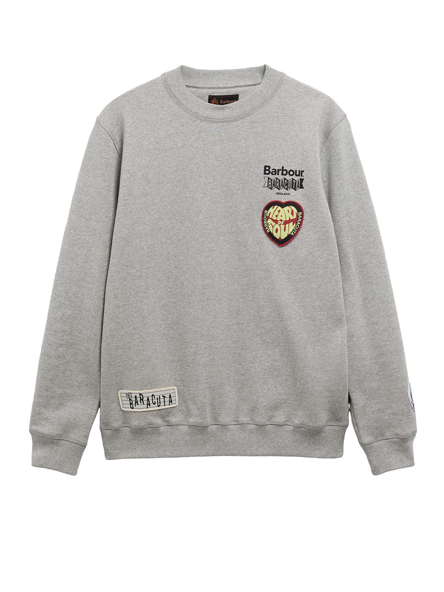 Baracuta Felpa Northern Barbour x Baracuta Grigio