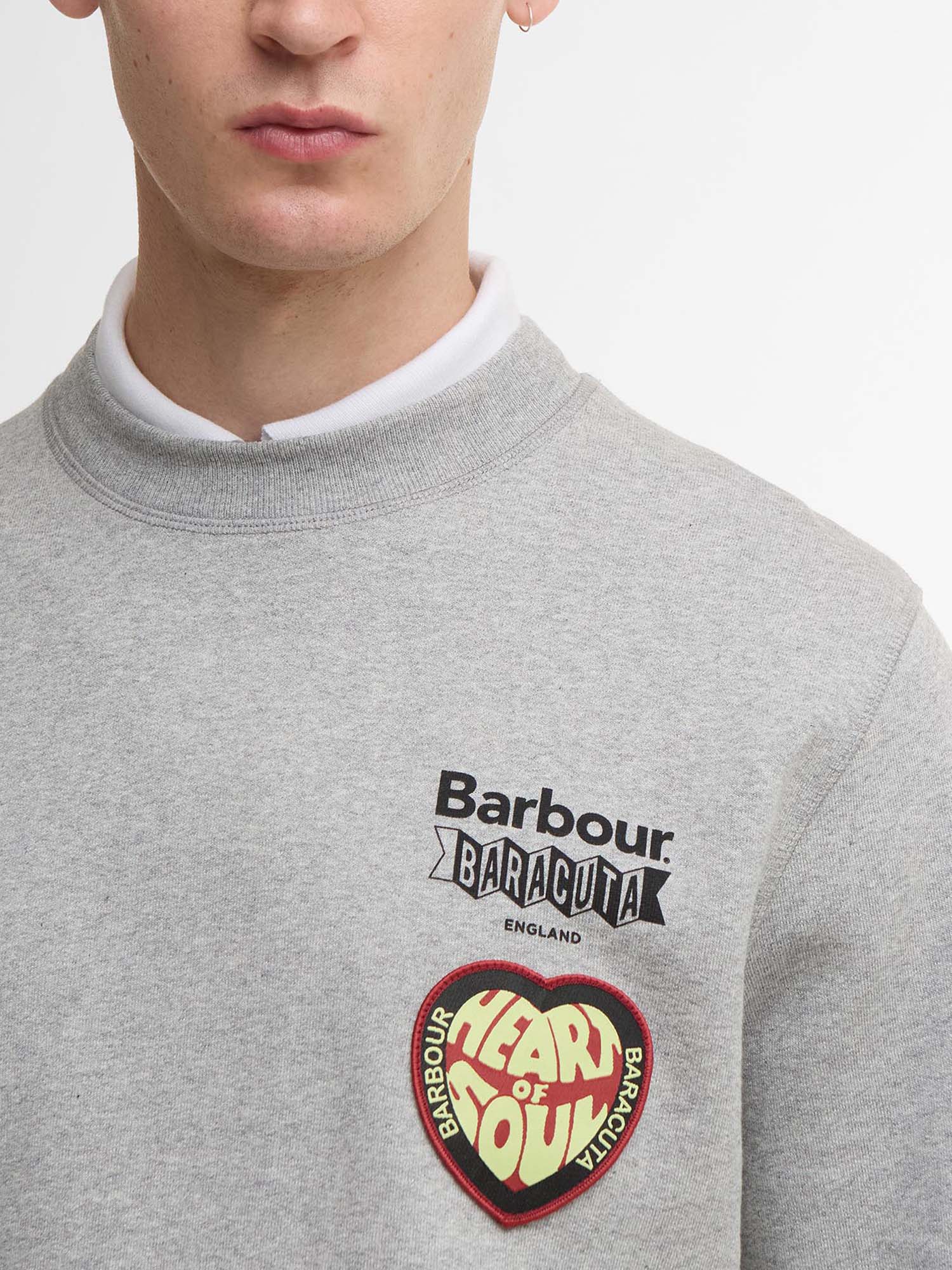 Baracuta Felpa Northern Barbour x Baracuta Grigio