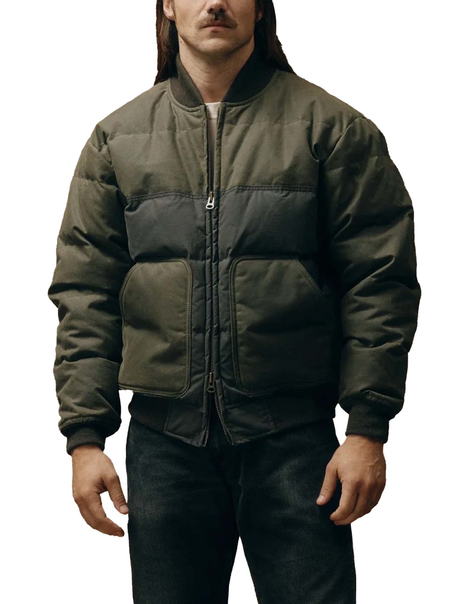 Filson Down Bomber Jacket Verde