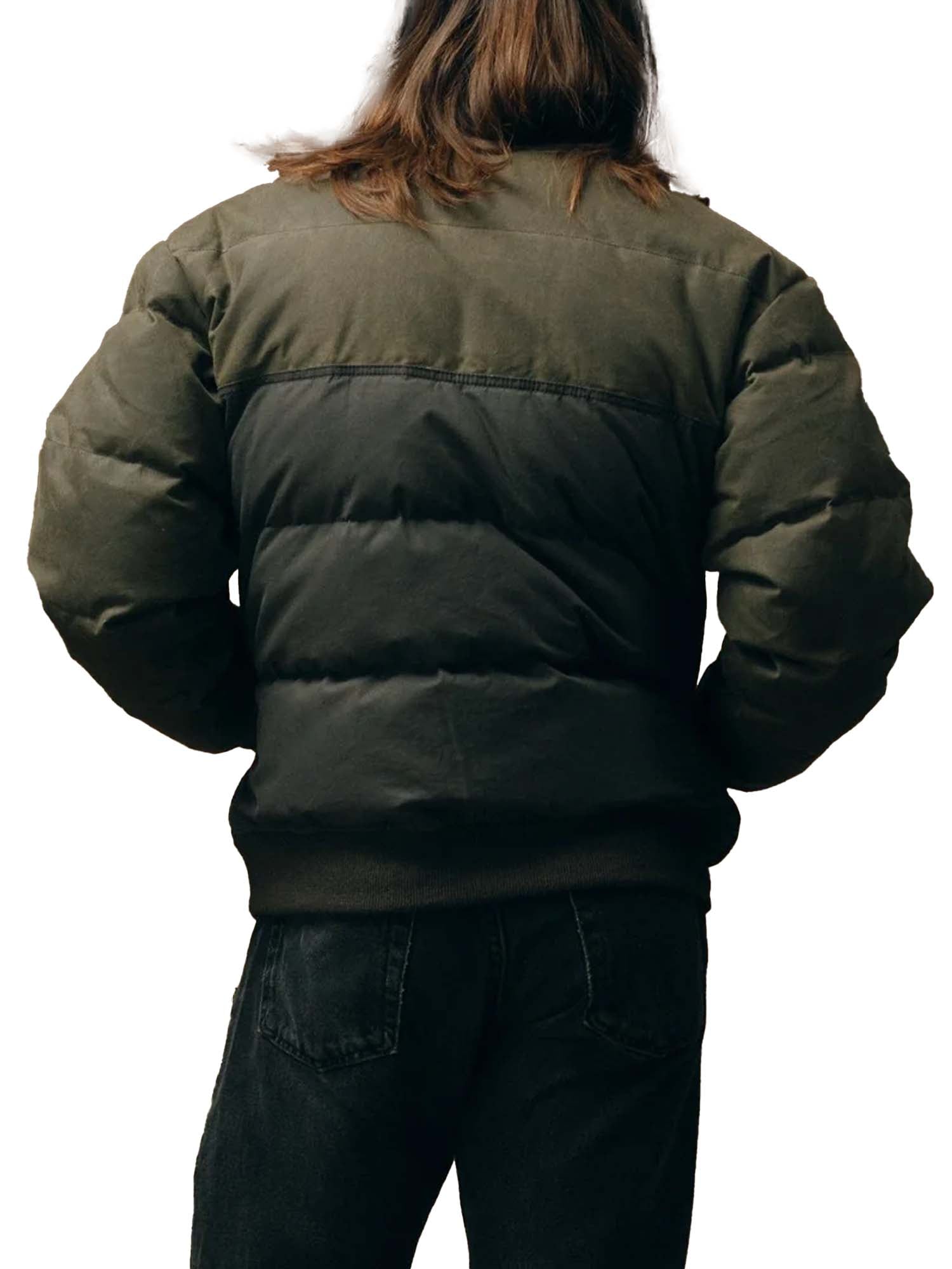 Filson Down Bomber Jacket Verde