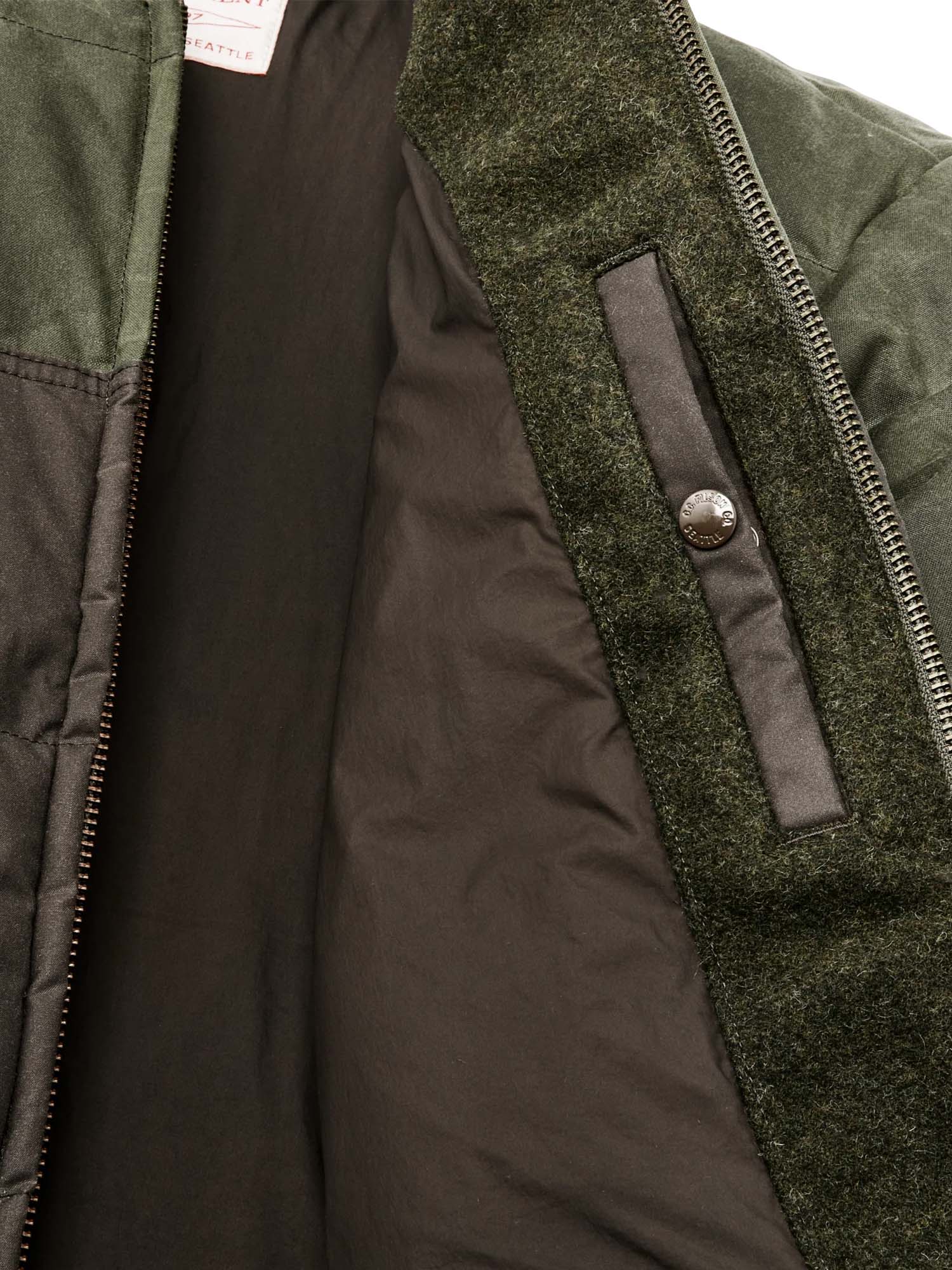 Filson Down Bomber Jacket Verde