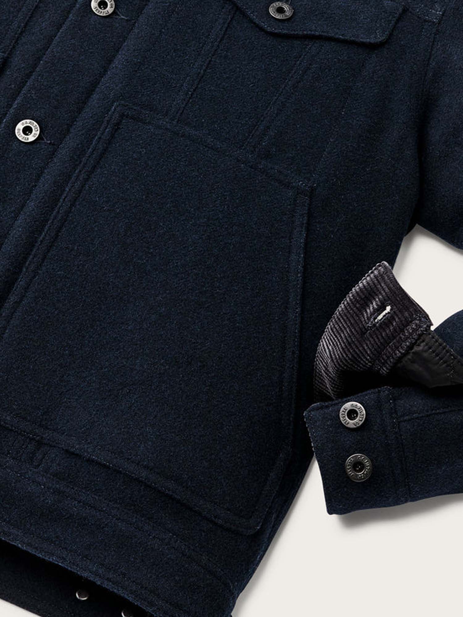 Filson Giacca Cruiser Corta Isolante Spokane Blu