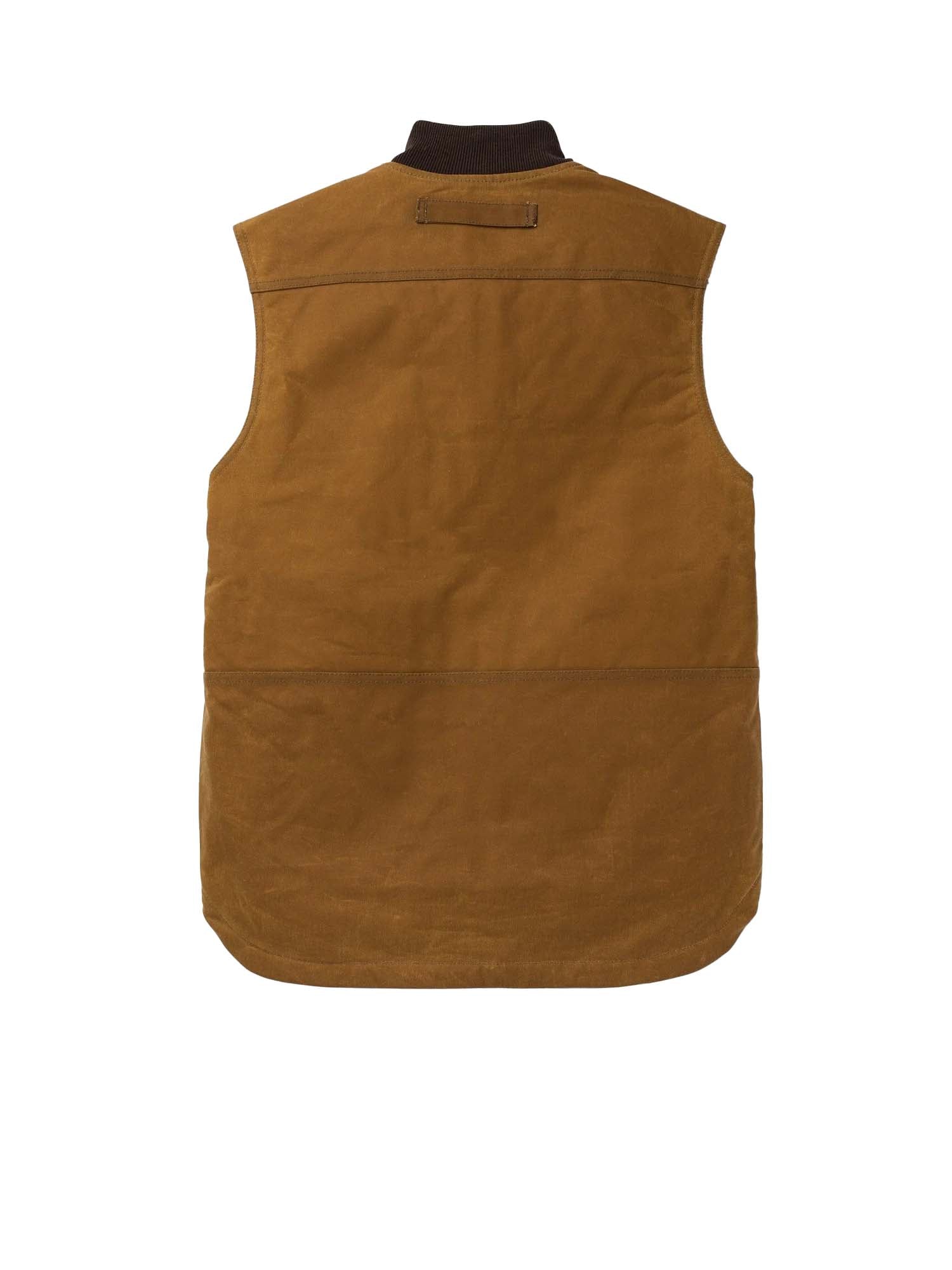 Filson Tin Cloth Insulated Work Vest Marrone