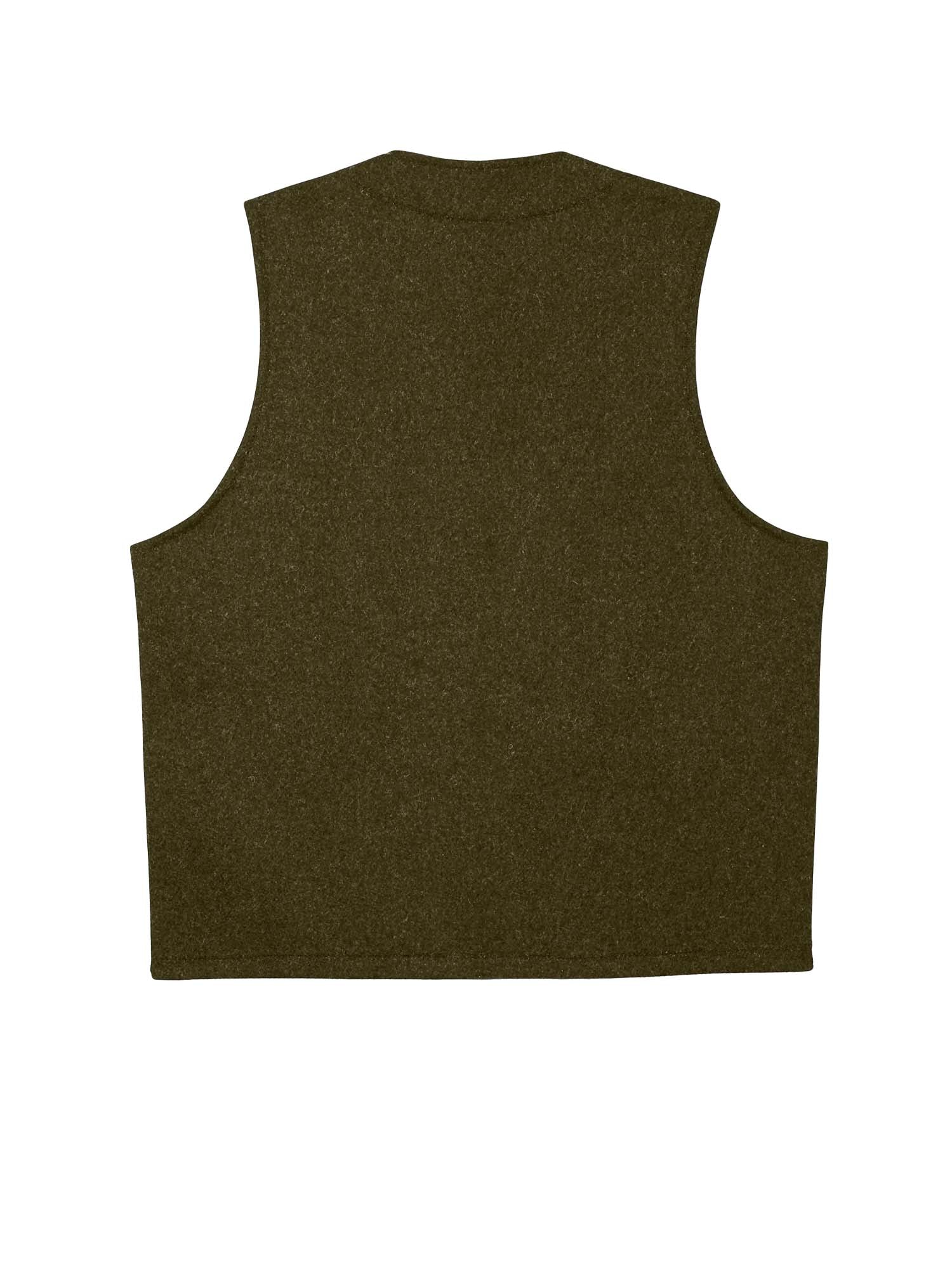 Filson Mackinaw Wool Vest Verde