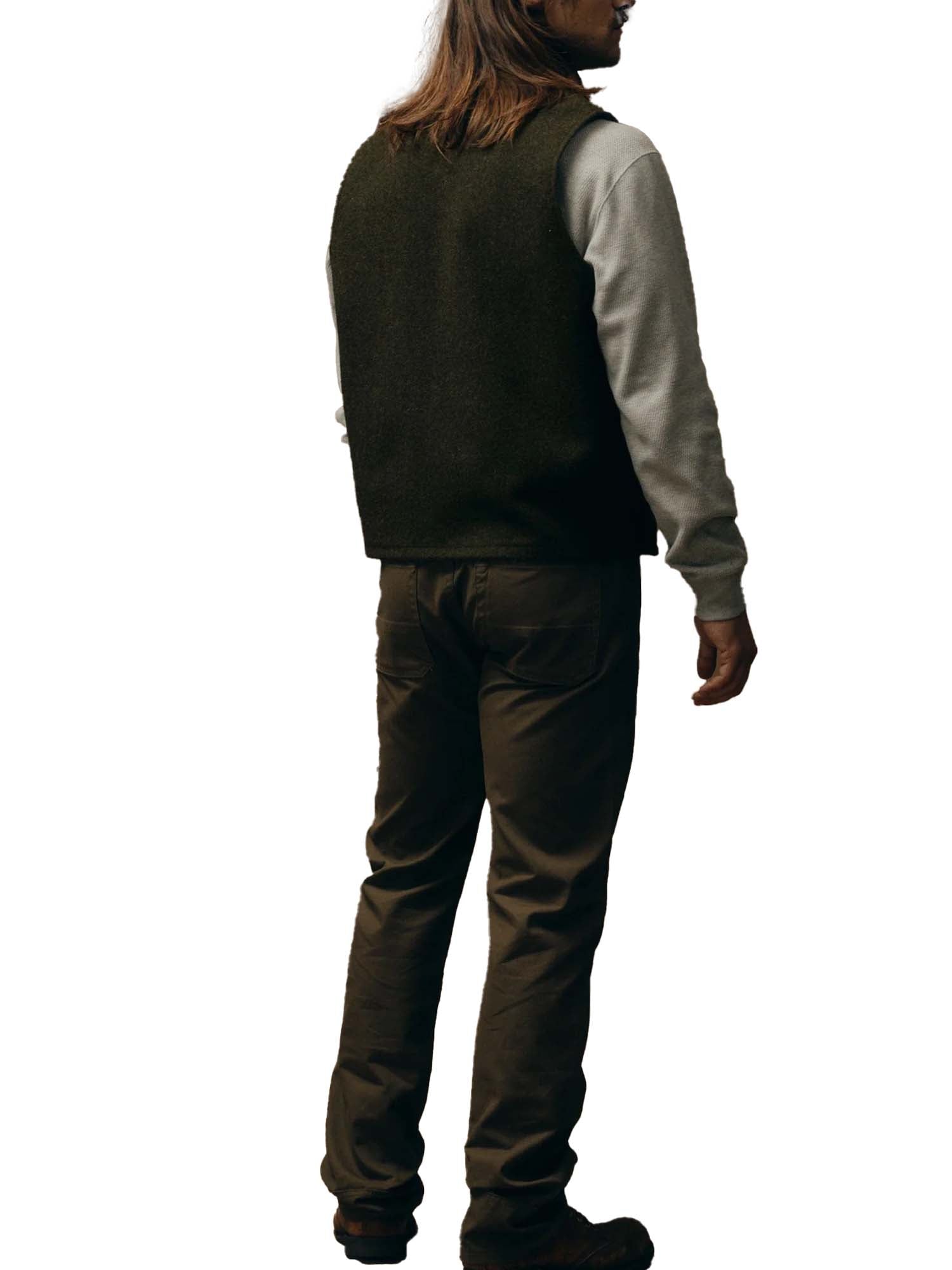 Filson Mackinaw Wool Vest Verde