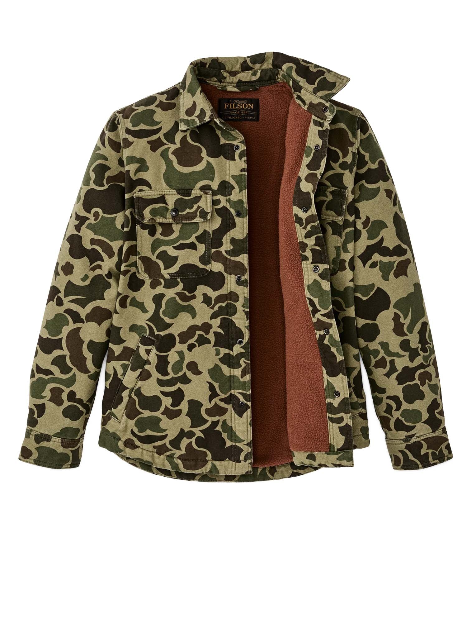 Filson Fleece-Lined Jac-Shirt Camouflage