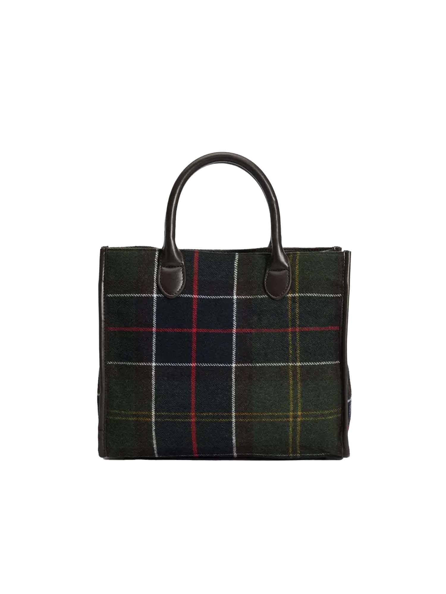 Barbour Borsa tote Barrhill in tartan Multicolore