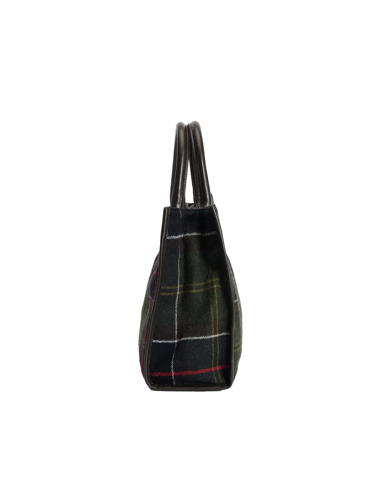 Barbour Borsa tote Barrhill in tartan Multicolore