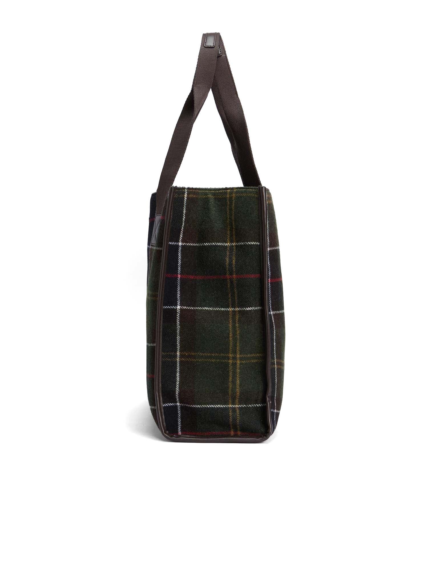 Barbour Borsa tote Turnberry in tartan Multicolore