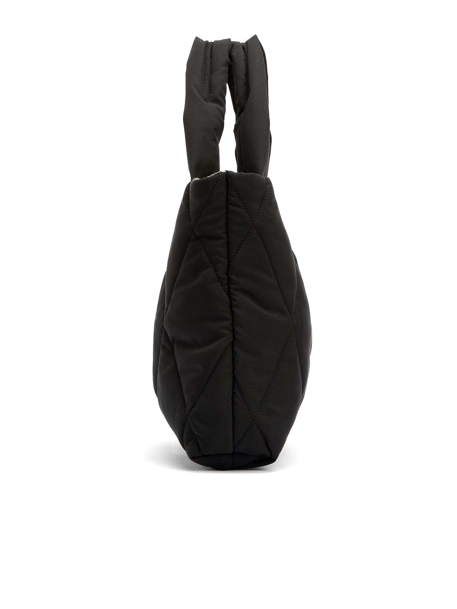 Barbour Mini-borsa tote Mariah trapuntata Nero