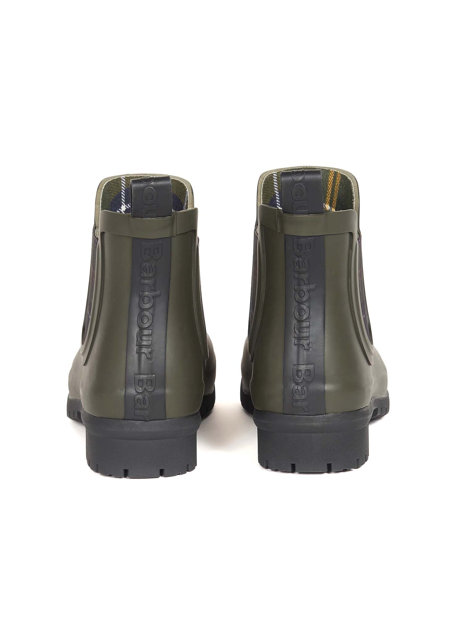 Barbour Stivaletti Wellington Kingham Verde