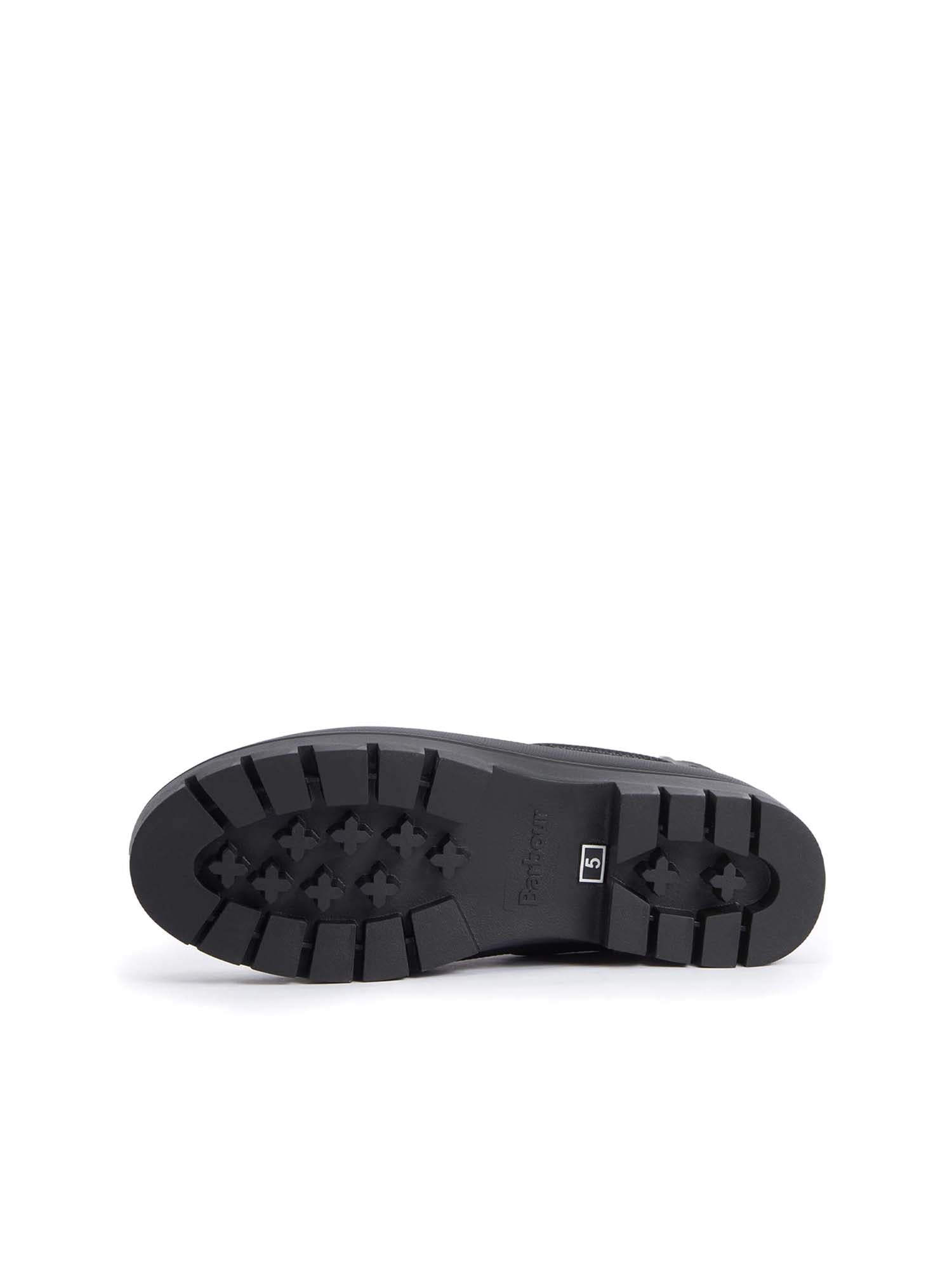 Barbour Tronchetti di gomma Halton Nero