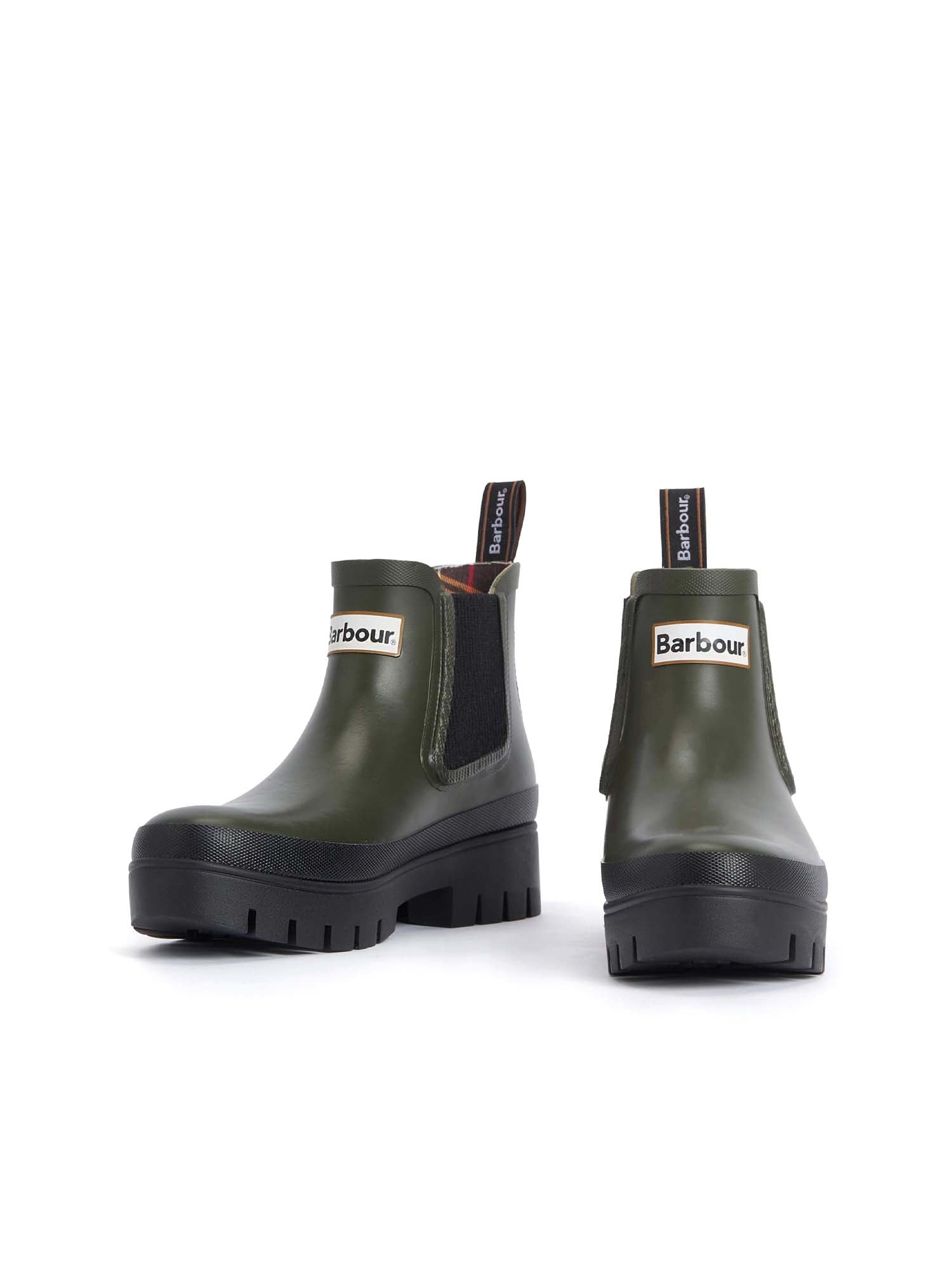 Barbour Tronchetti di gomma Halton Verde