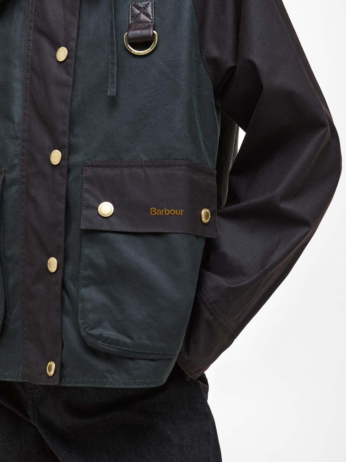 Barbour Giacca cerata Reighton Spey Verde