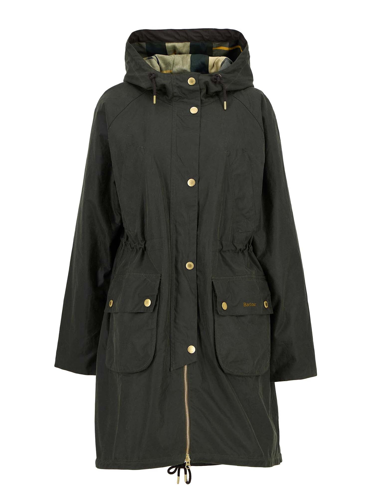 Barbour Parka cerato Marcy Verde