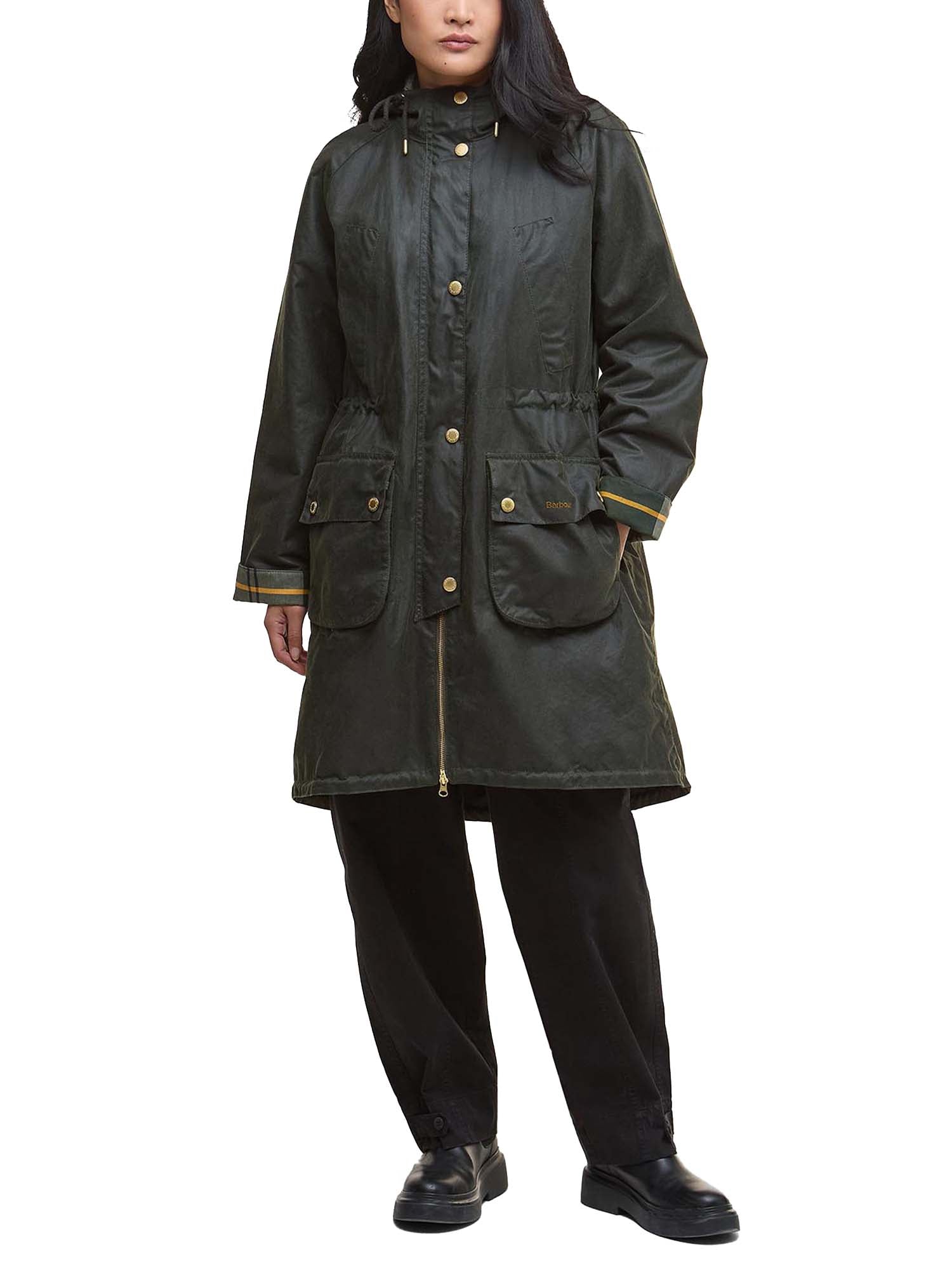 Barbour Parka cerato Marcy Verde