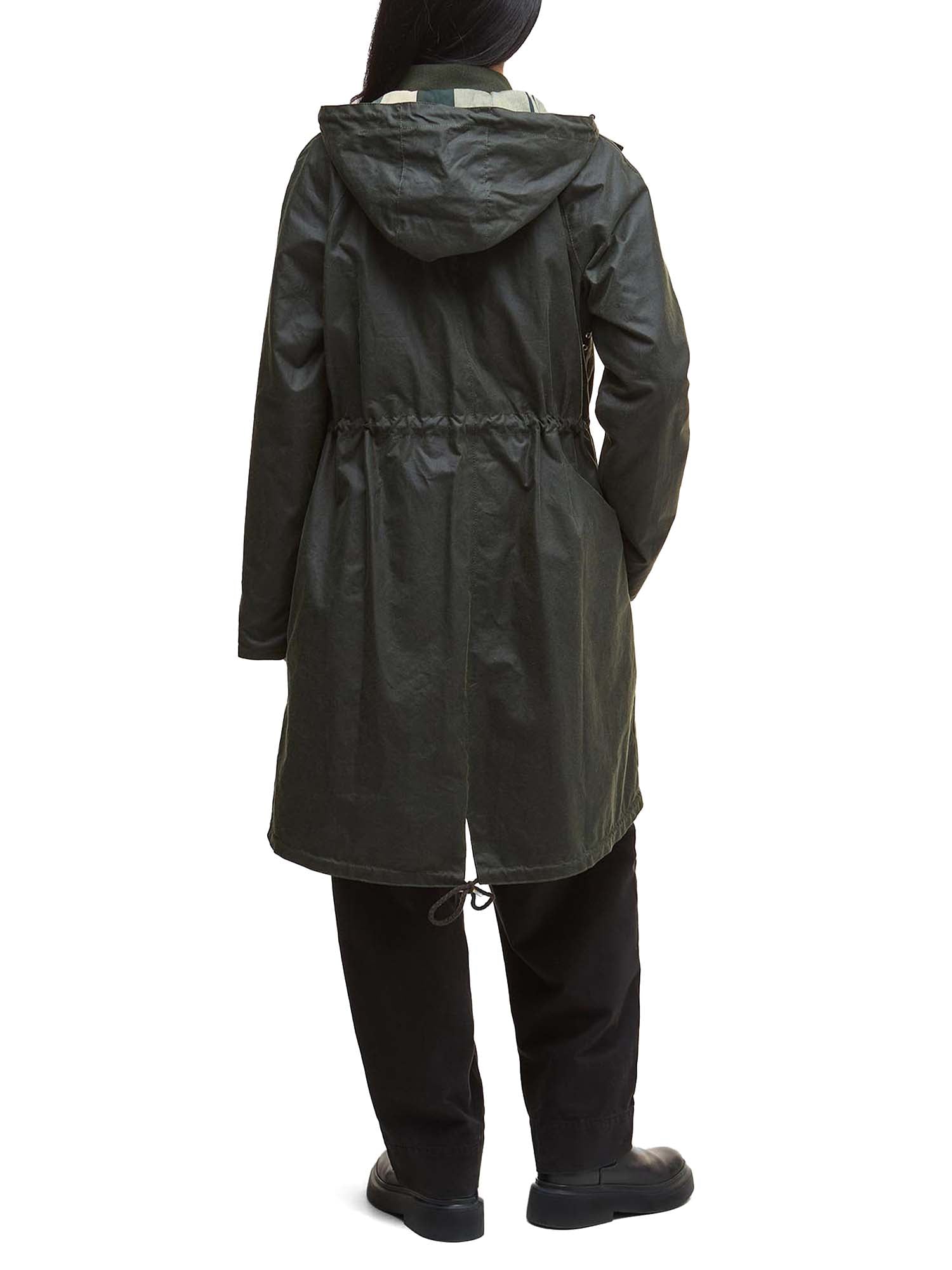 Barbour Parka cerato Marcy Verde
