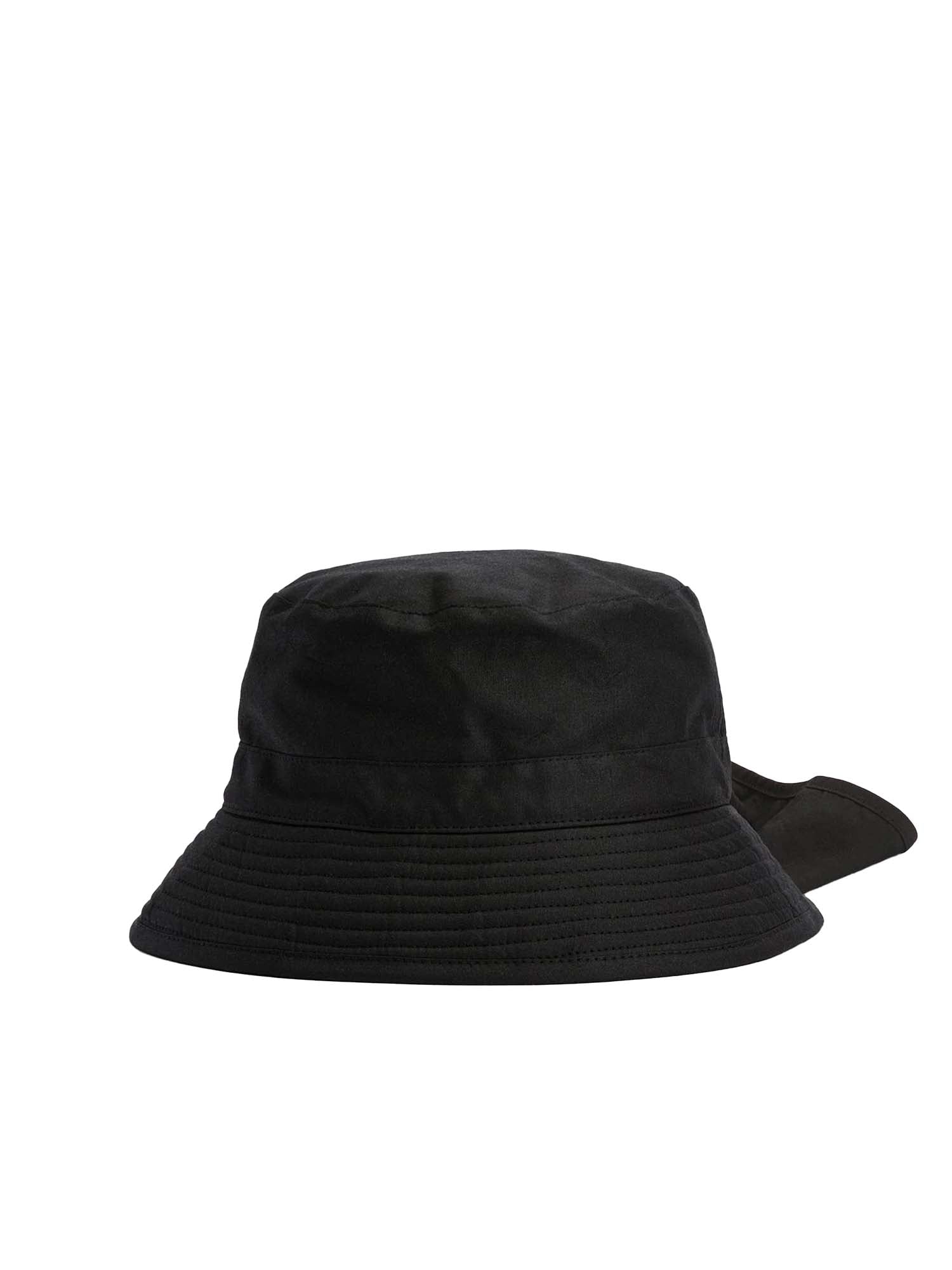Barbour Cappello da pescatore con mantellina Barbour x Kaptain Sunshine Nero