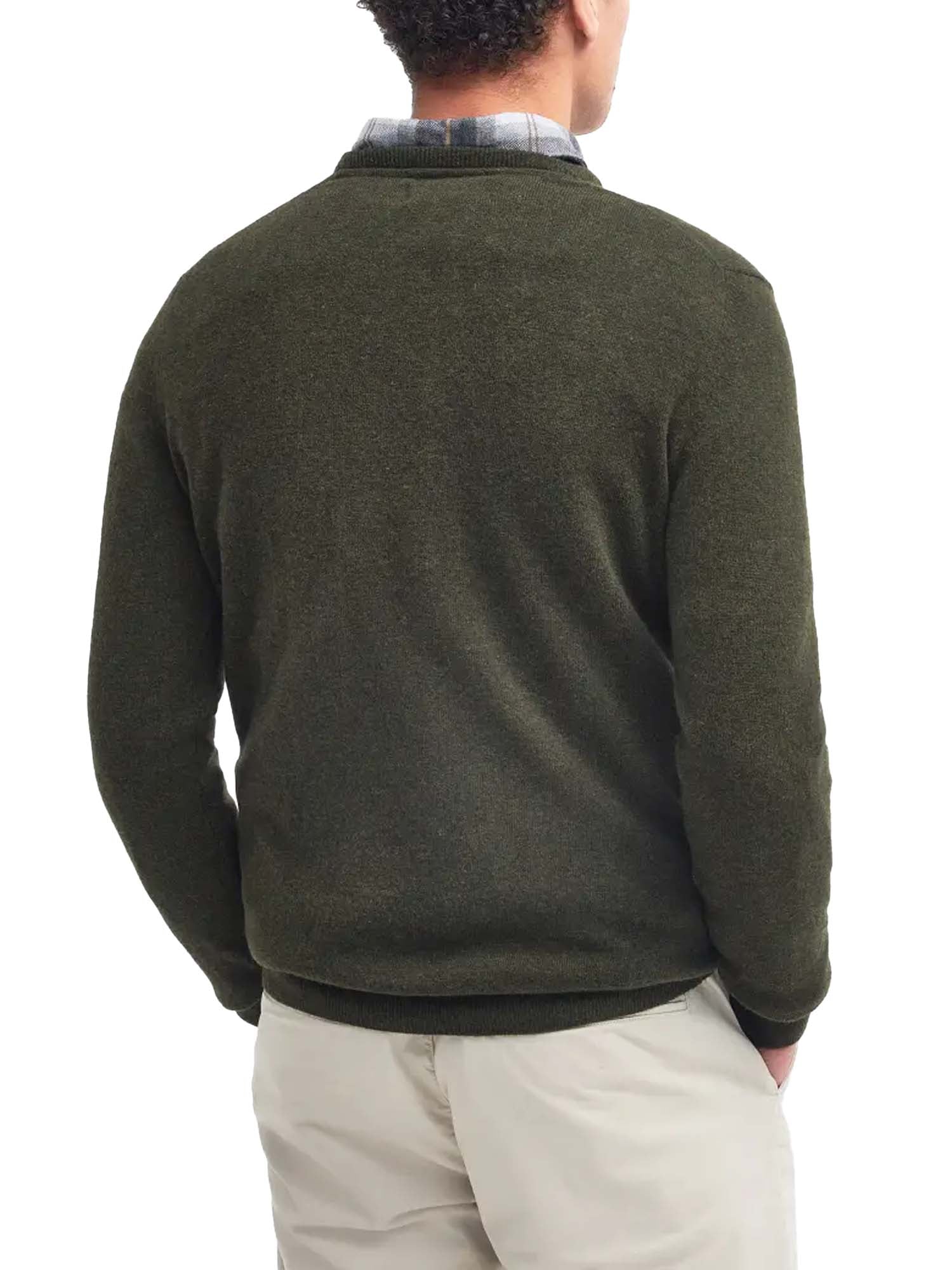 Barbour Maglione girocollo Essential Verde