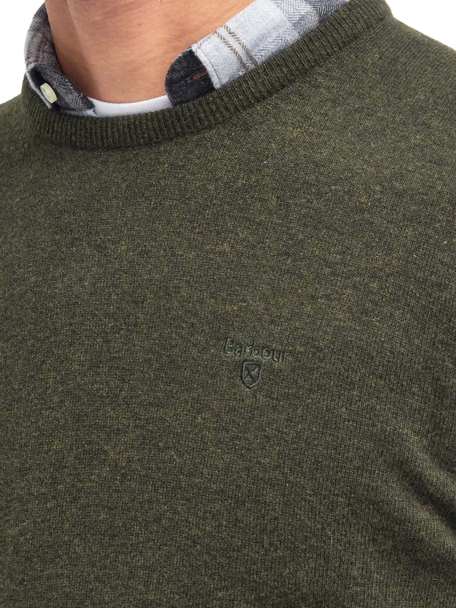 Barbour Maglione girocollo Essential Verde