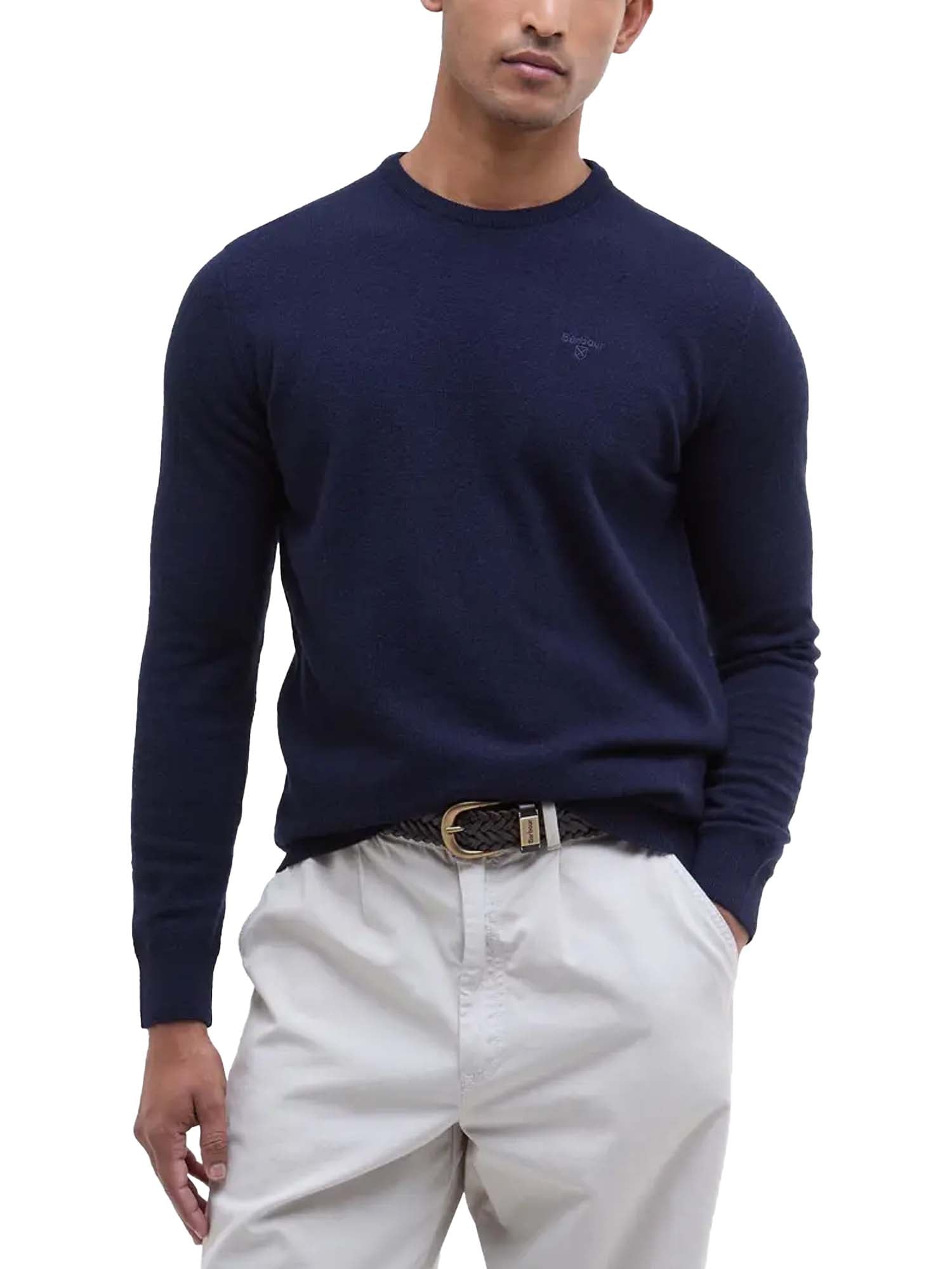 Barbour Maglione girocollo Essential Blu