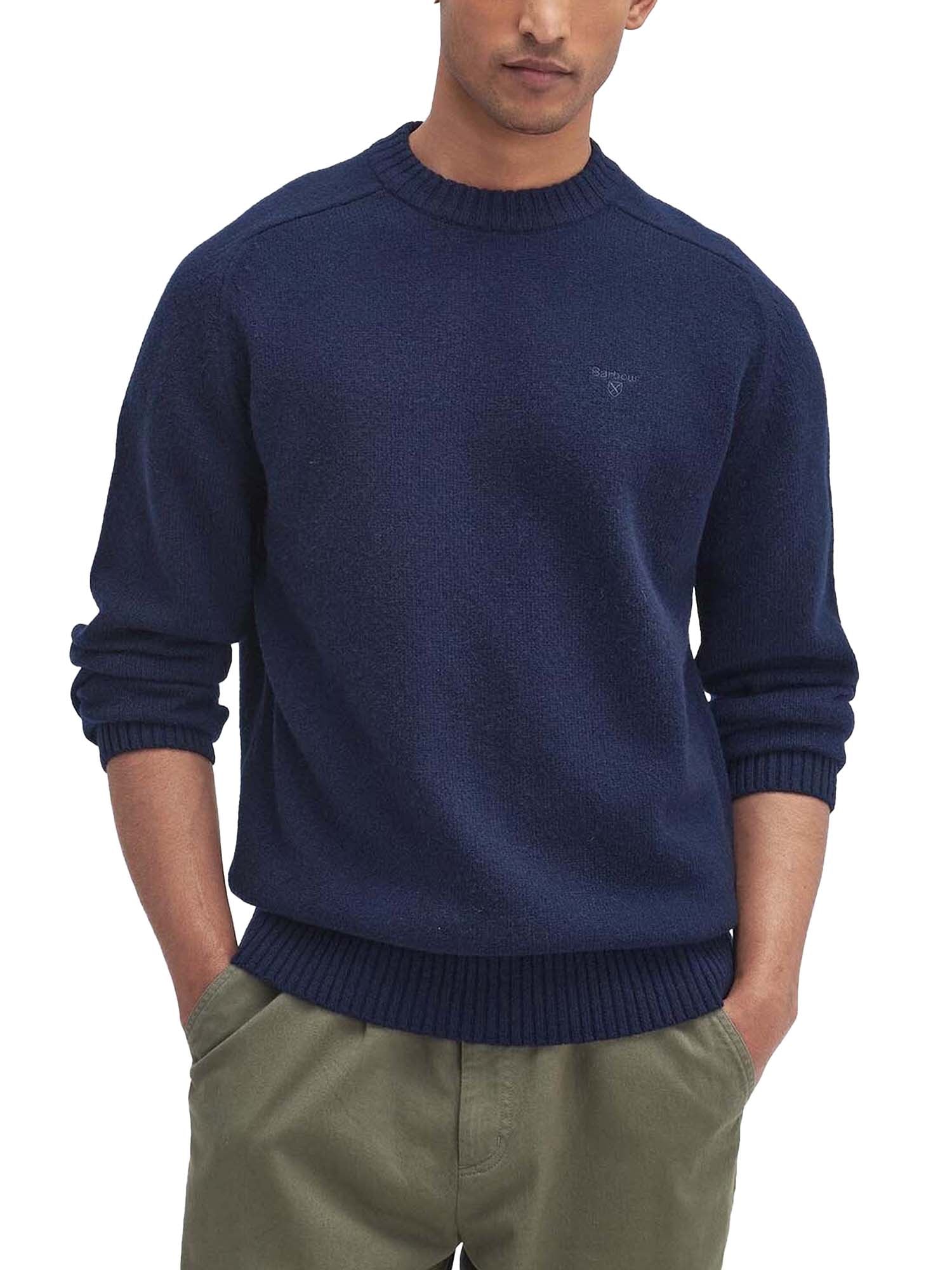 Barbour Maglione girocollo Grangetown Blu