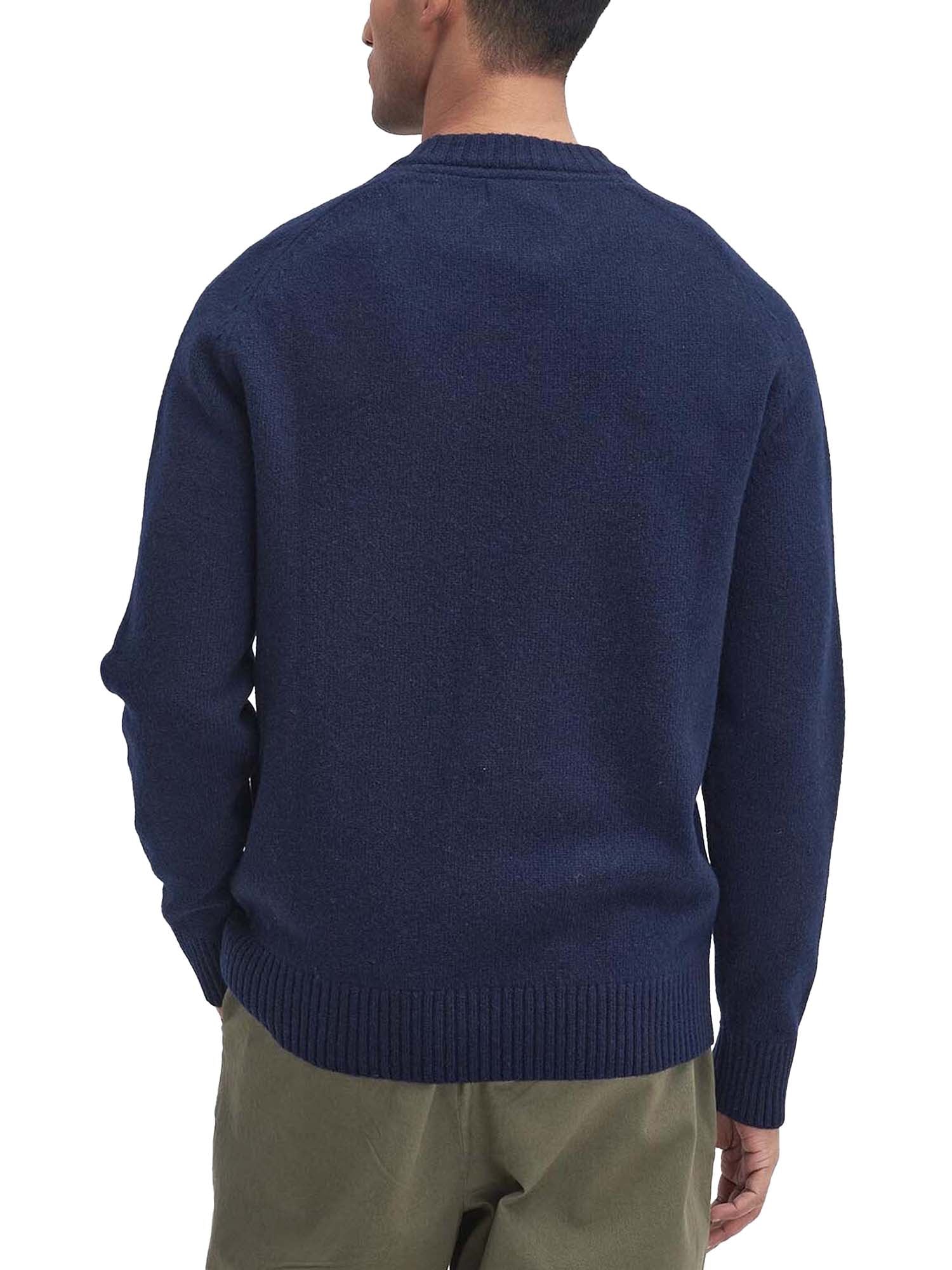 Barbour Maglione girocollo Grangetown Blu