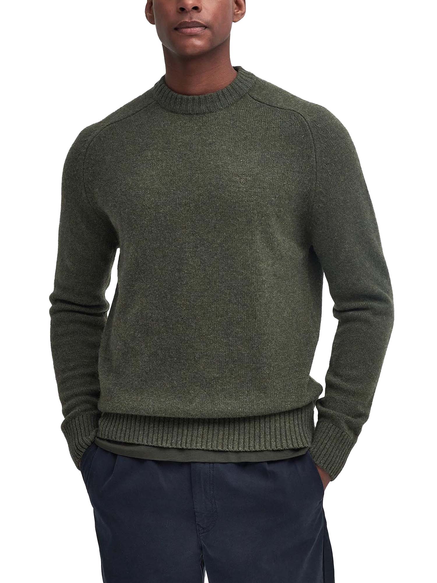 Barbour Maglione girocollo Grangetown Verde