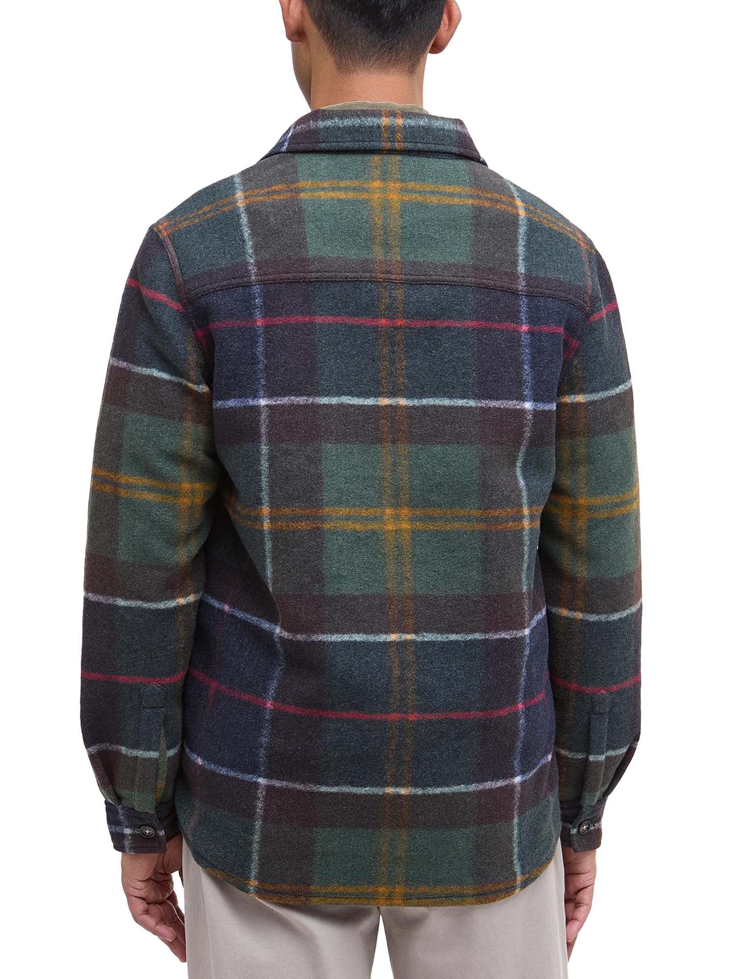 Barbour Overshirt Chapter a quadri Multicolore