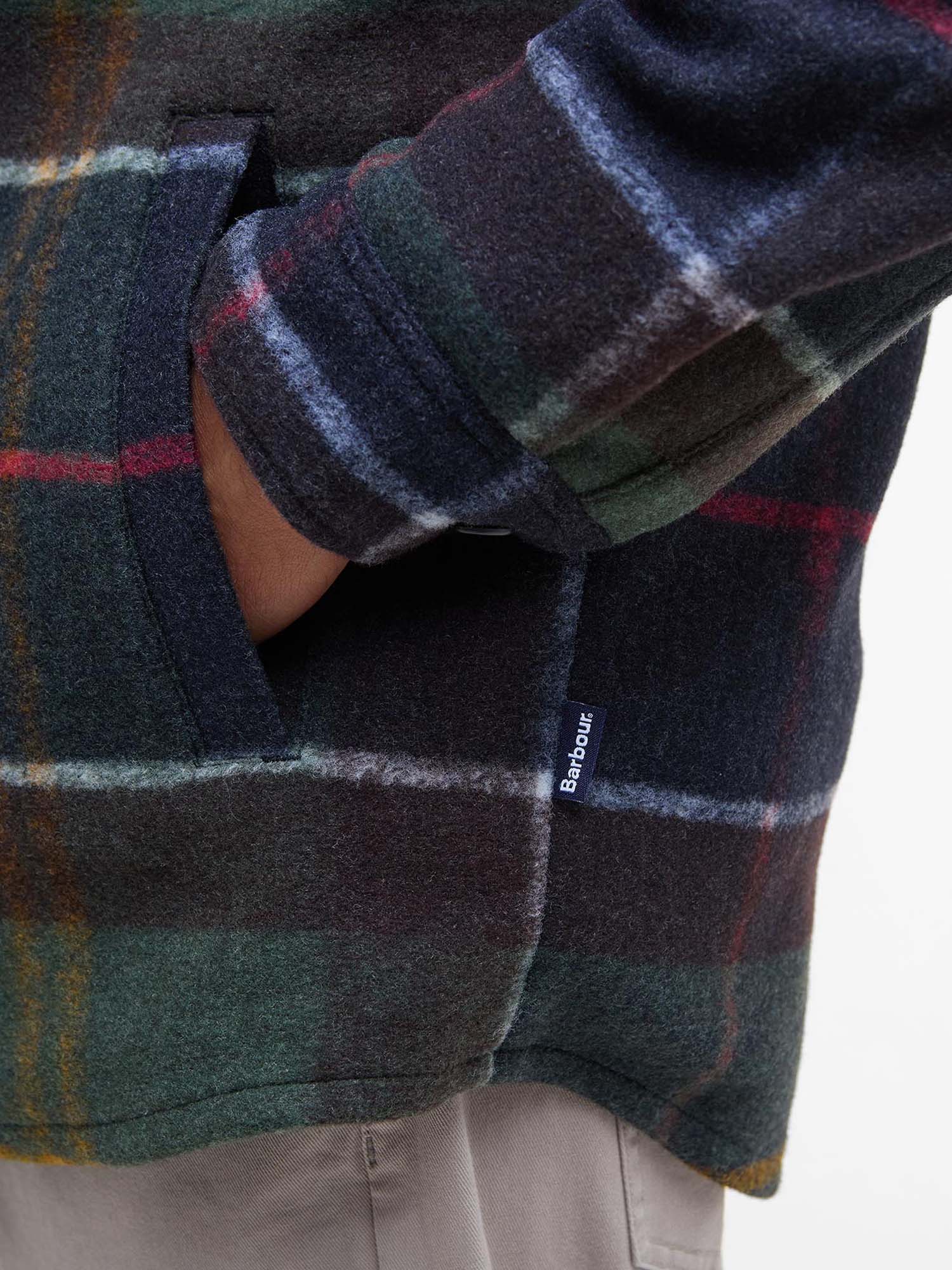 Barbour Overshirt Chapter a quadri Multicolore