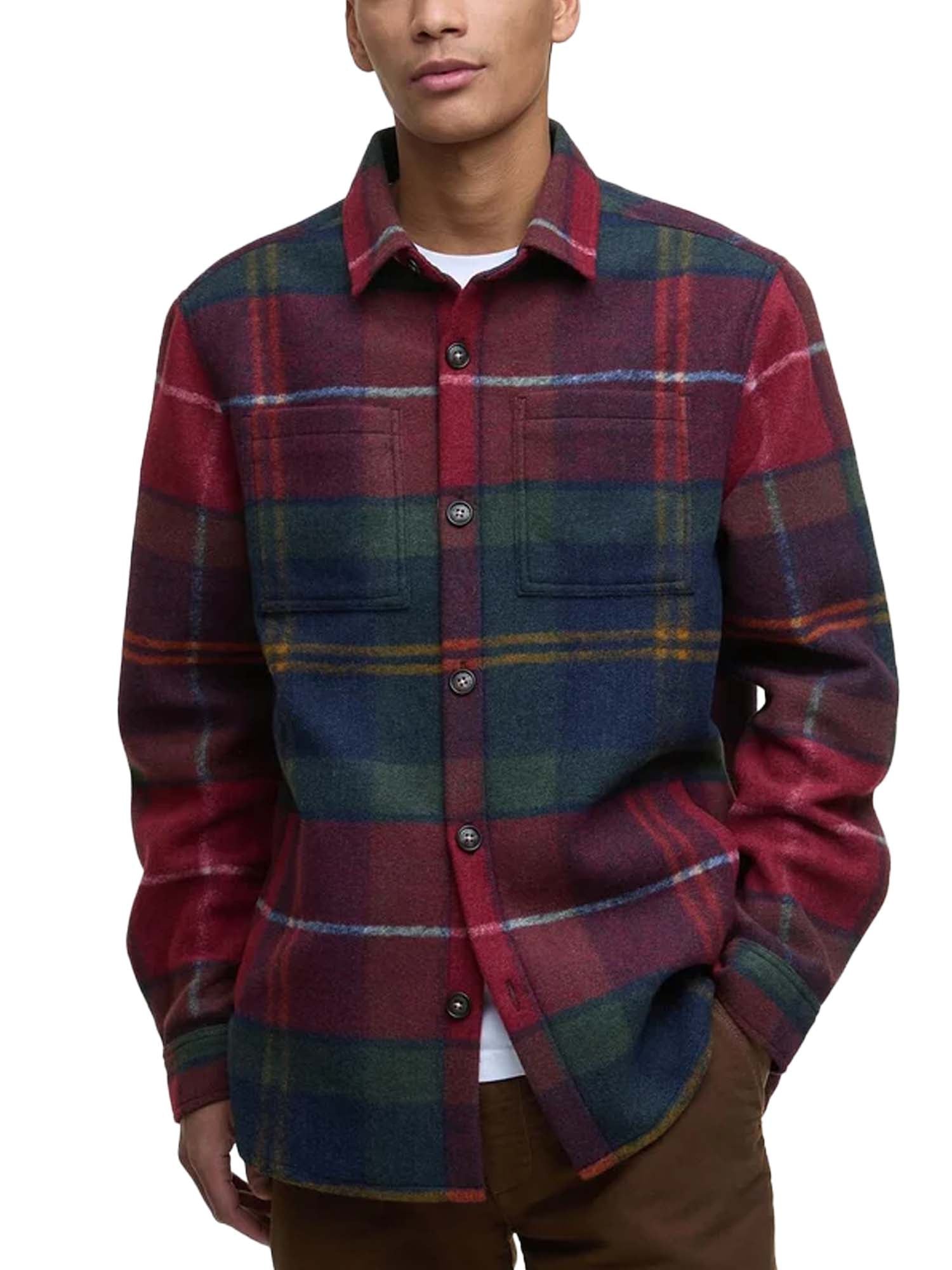 Barbour Overshirt Chapter a quadri Multicolore