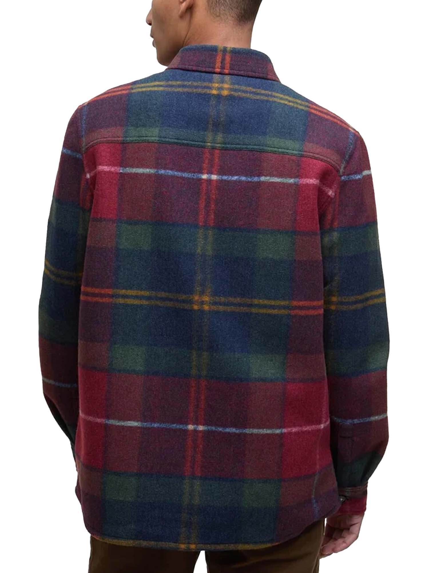 Barbour Overshirt Chapter a quadri Multicolore