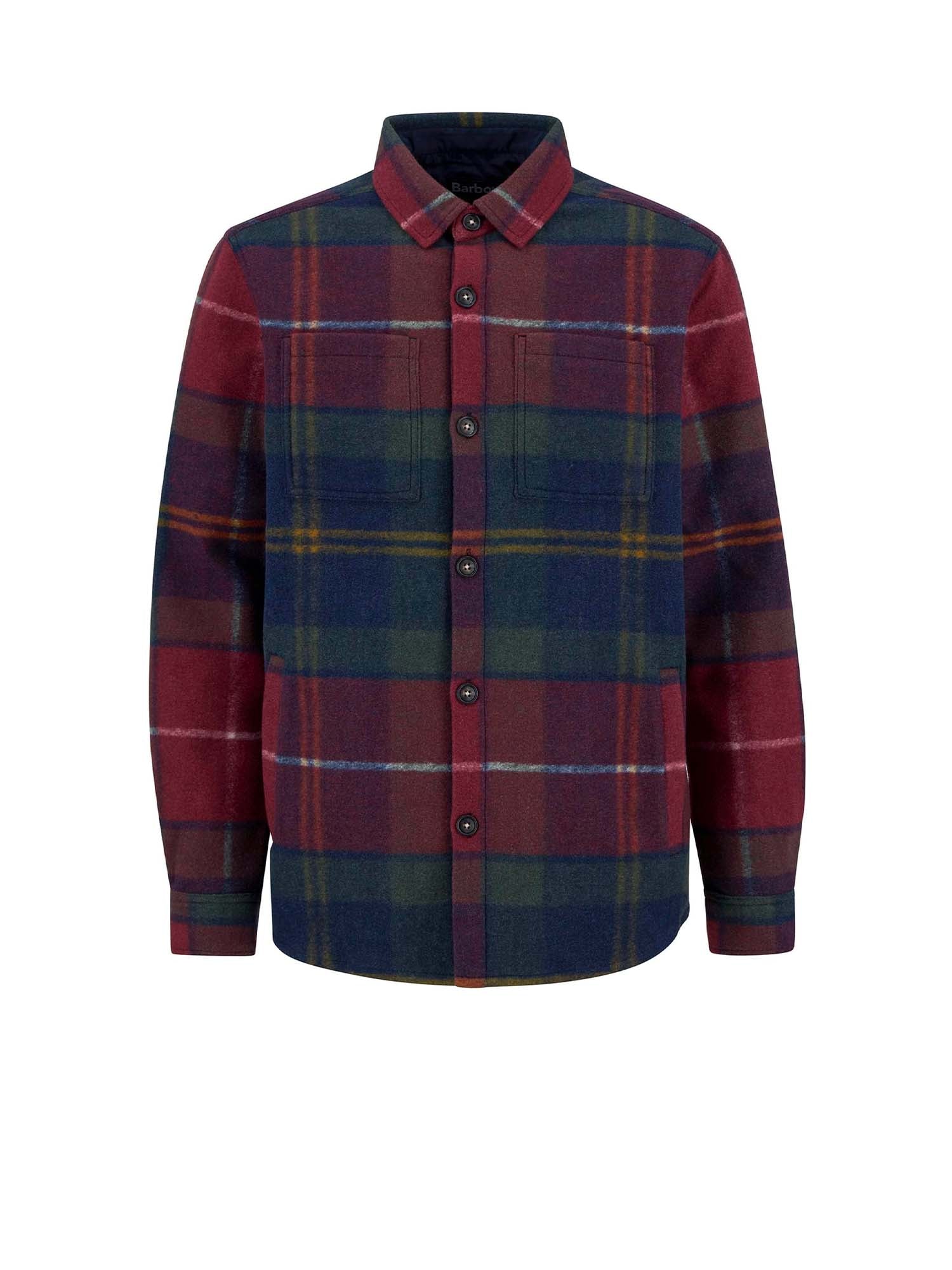 Barbour Overshirt Chapter a quadri Multicolore