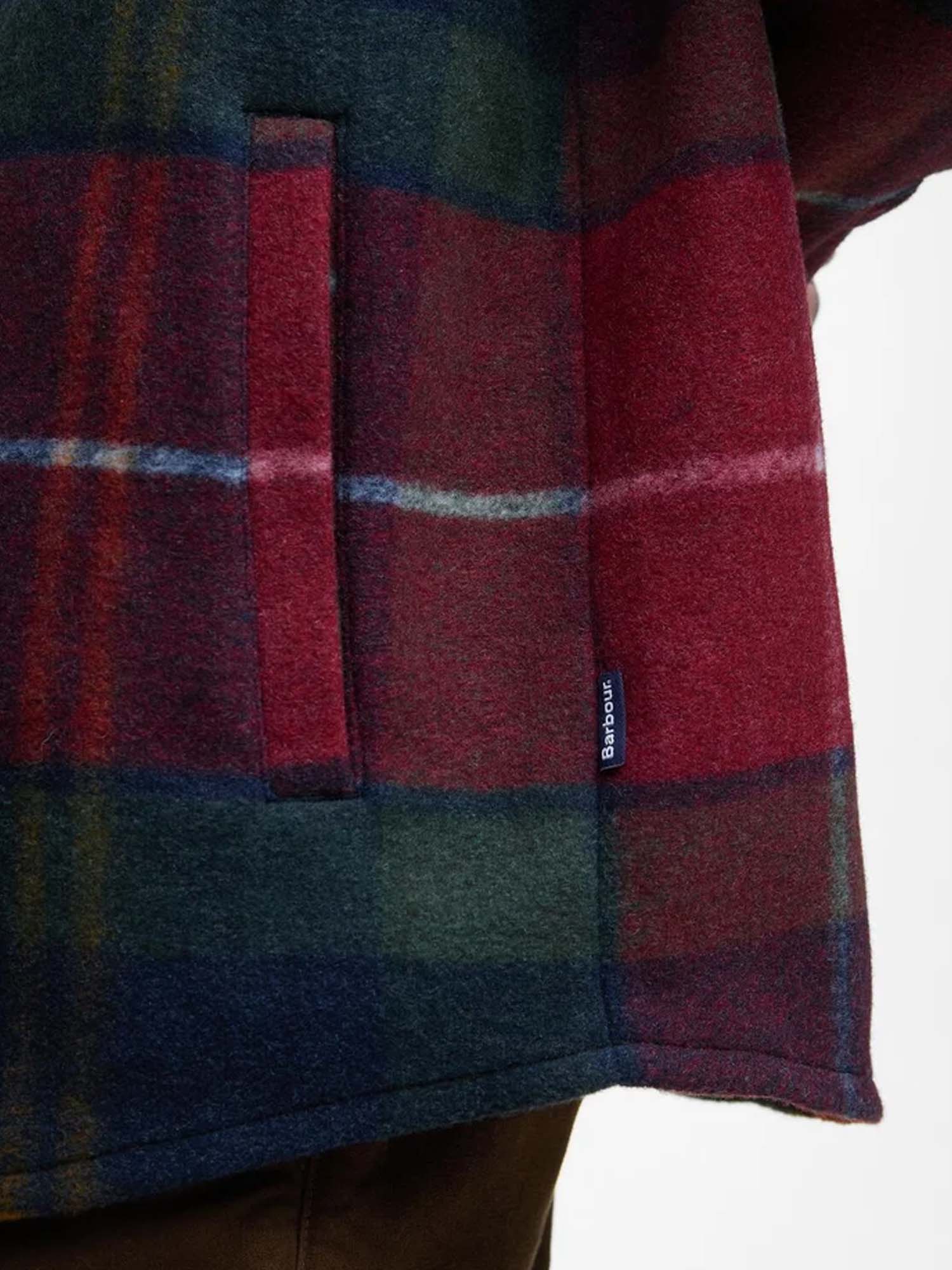 Barbour Overshirt Chapter a quadri Multicolore