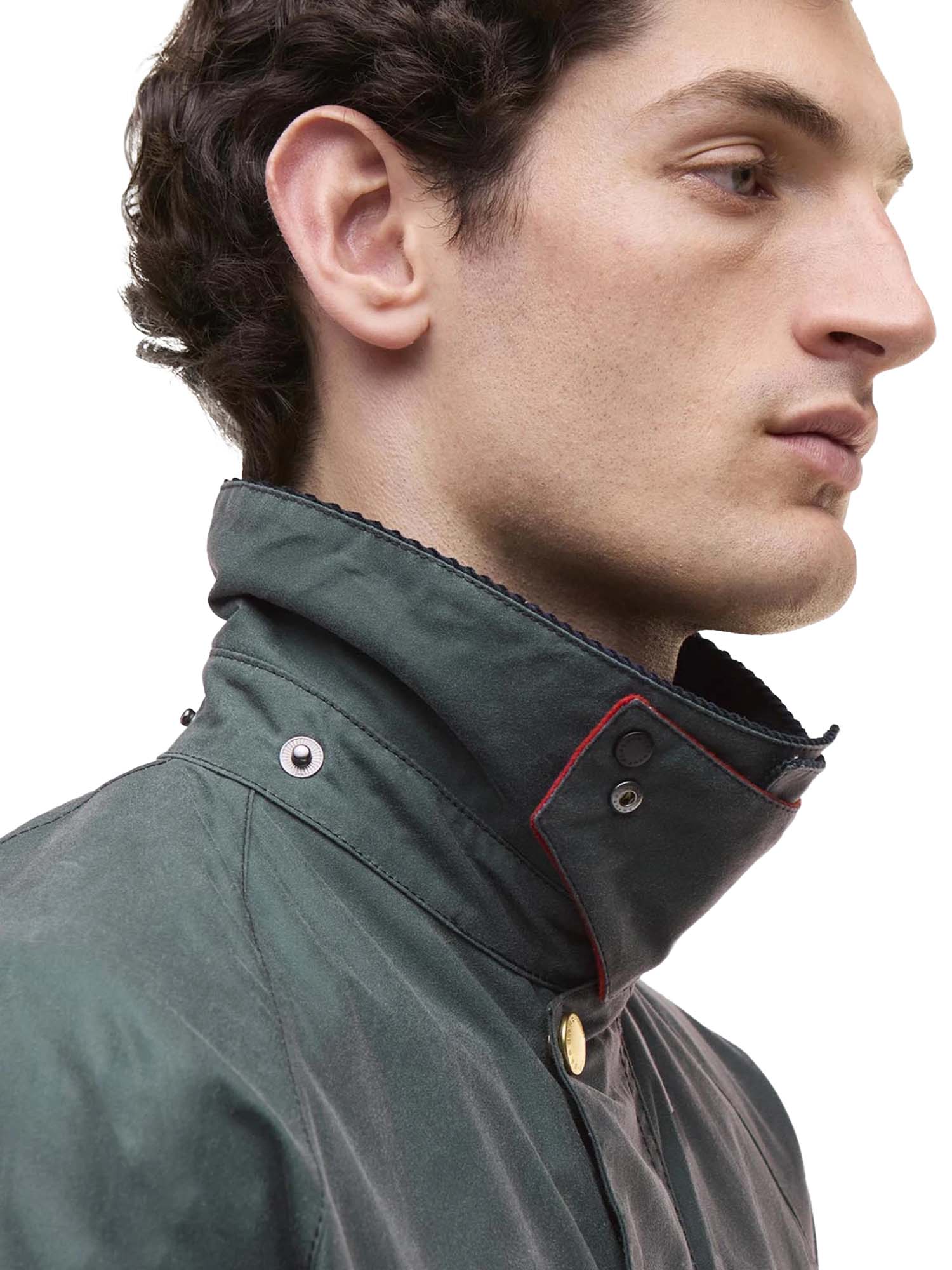 Barbour Giacca cerata Transport - Paul Smith loves Barbour Verde