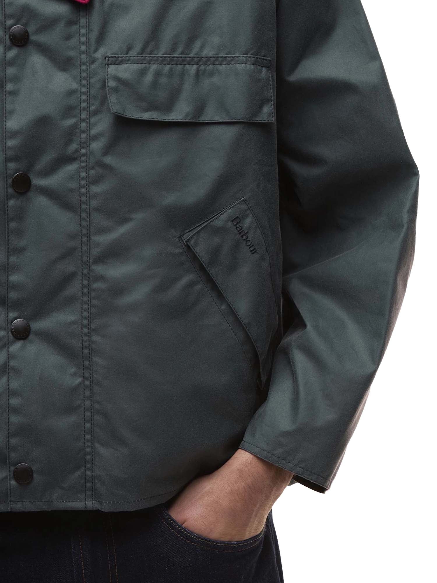 Barbour Giacca cerata Transport - Paul Smith loves Barbour Verde