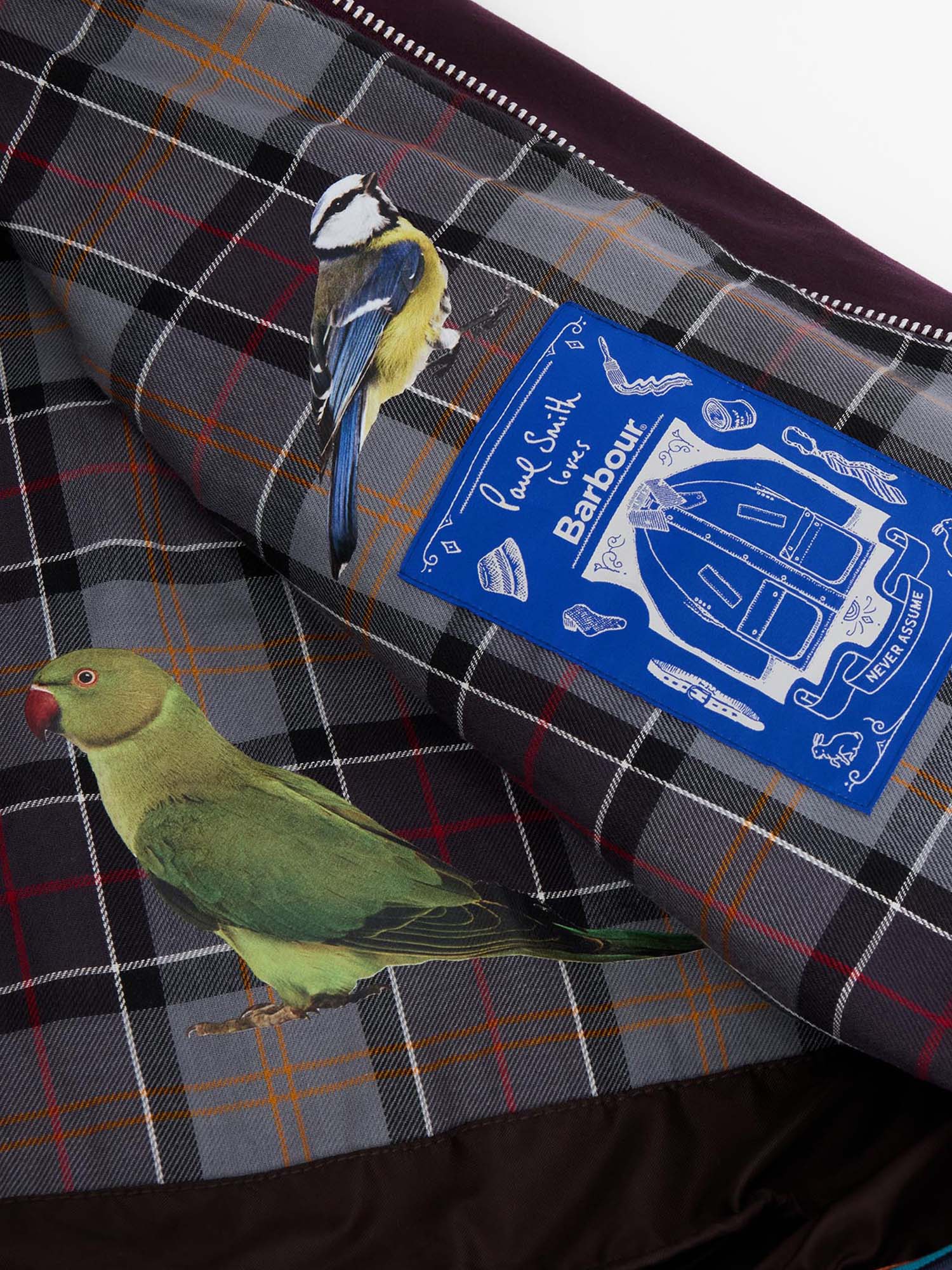 Barbour Giacca cerata Transport - Paul Smith loves Barbour Verde