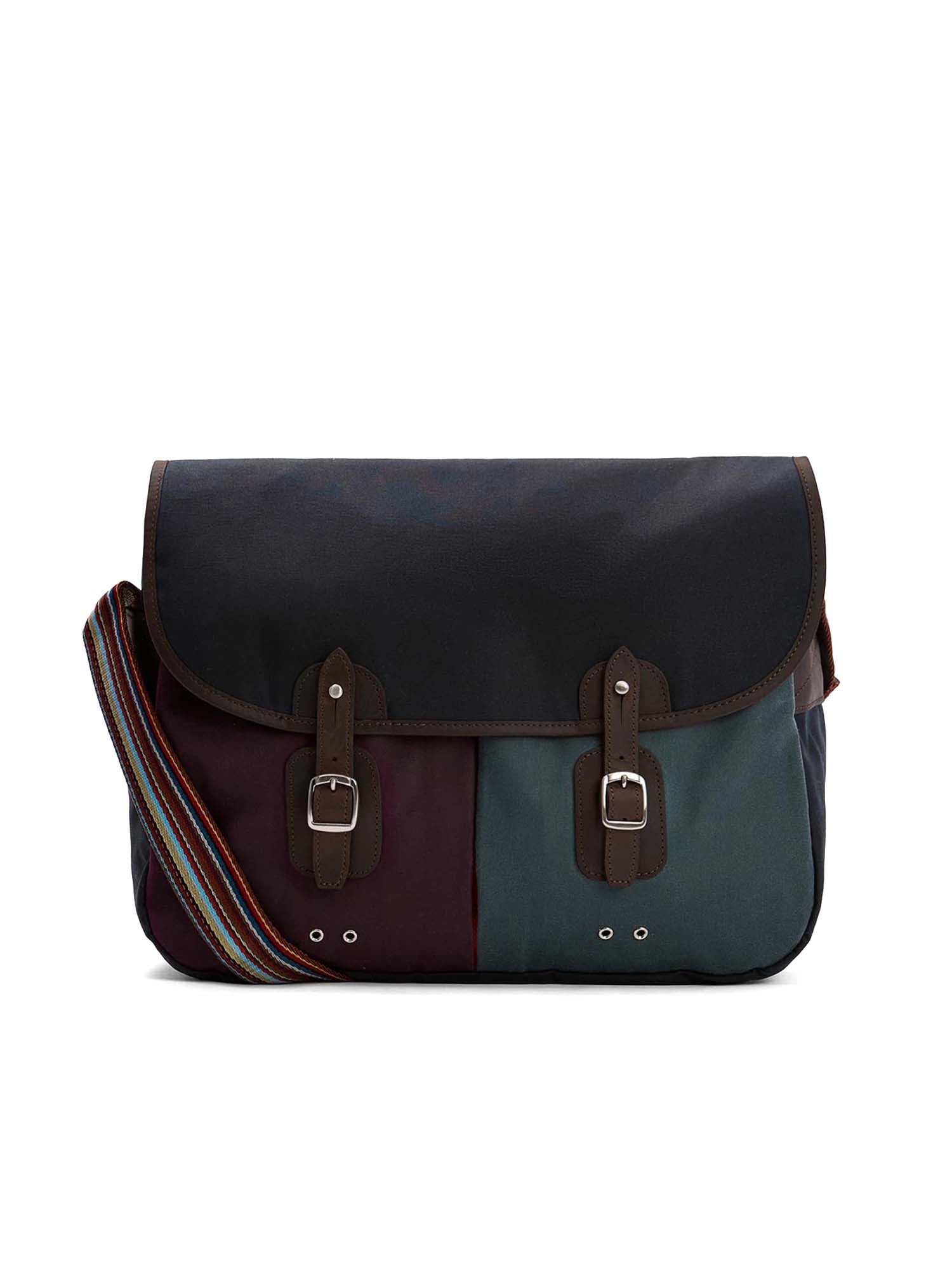 Barbour Borsa cerata Tarras - Paul Smith loves Barbour Blu