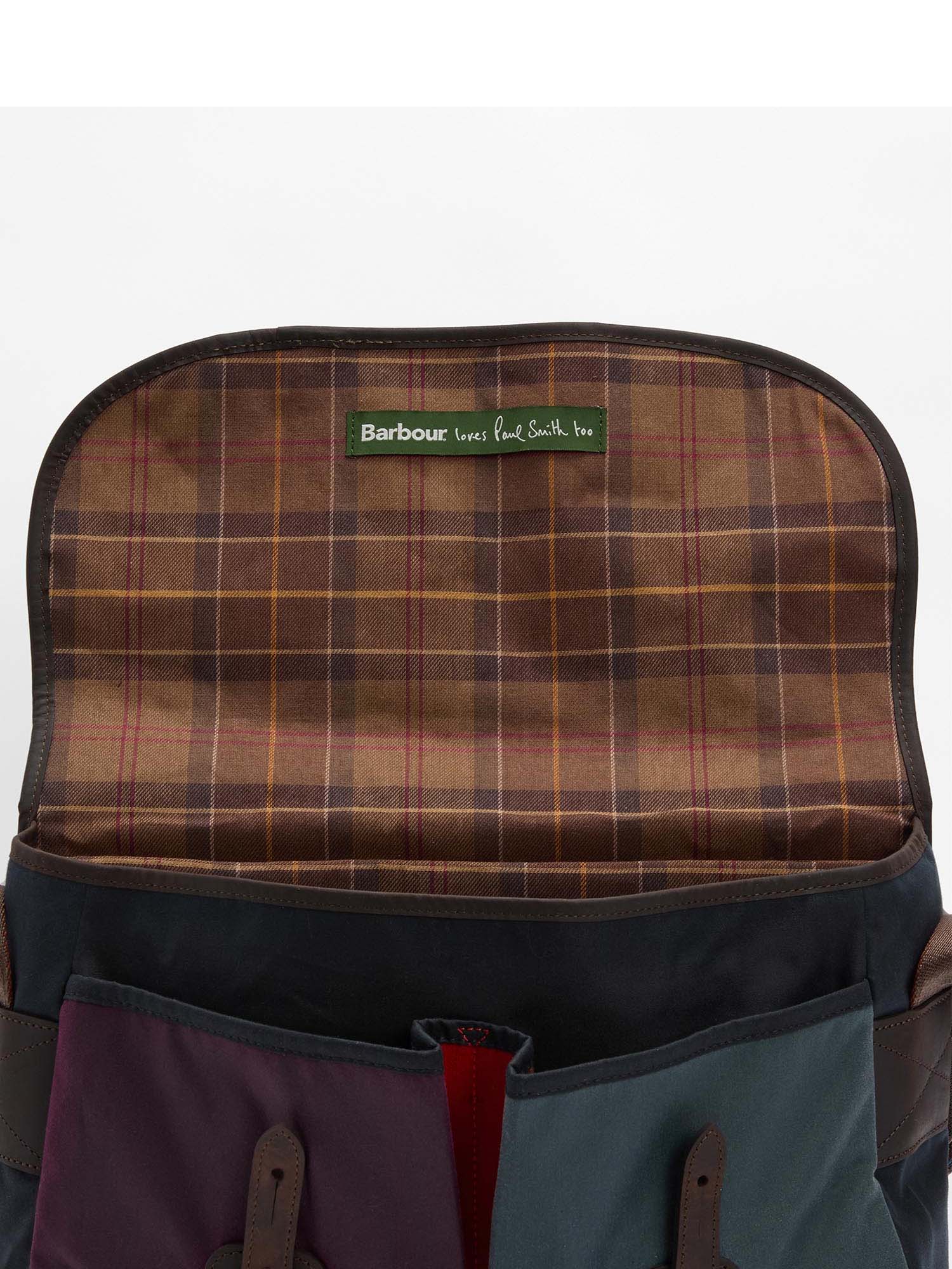 Barbour Borsa cerata Tarras - Paul Smith loves Barbour Blu