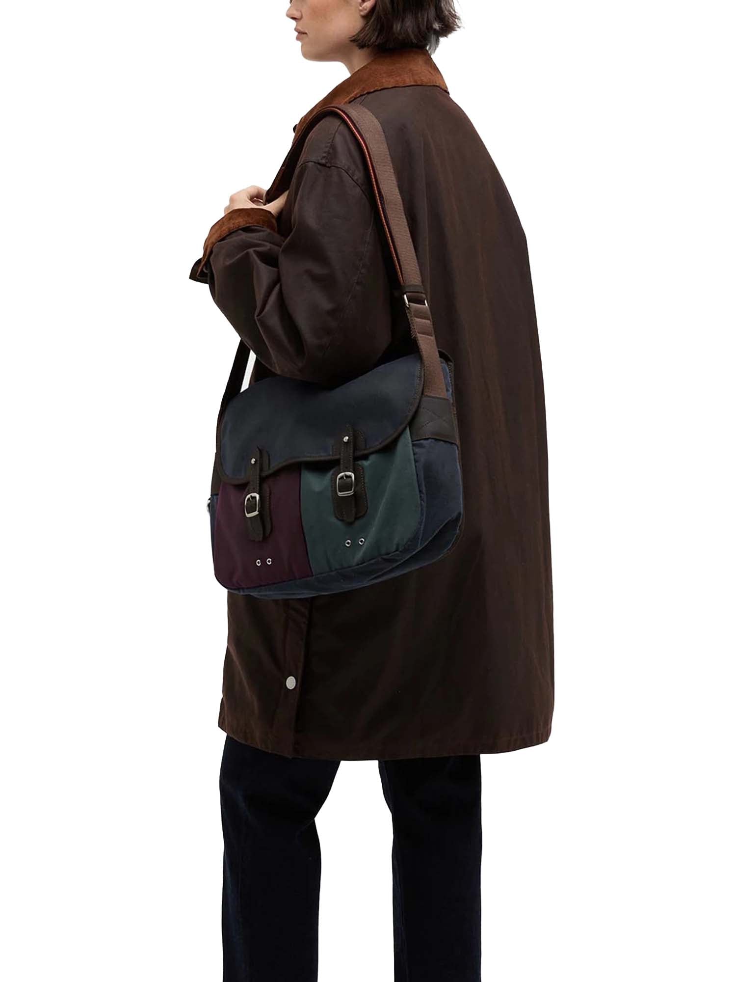 Barbour Borsa cerata Tarras - Paul Smith loves Barbour Blu