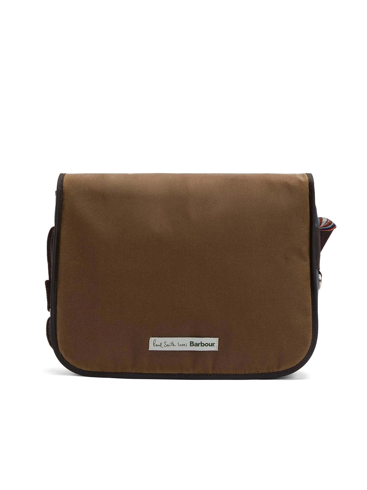 Barbour Borsa cerata Tarras - Paul Smith loves Barbour Beige