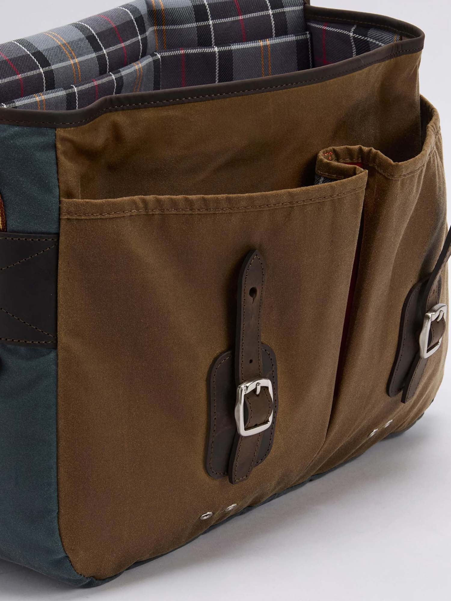 Barbour Borsa cerata Tarras - Paul Smith loves Barbour Beige