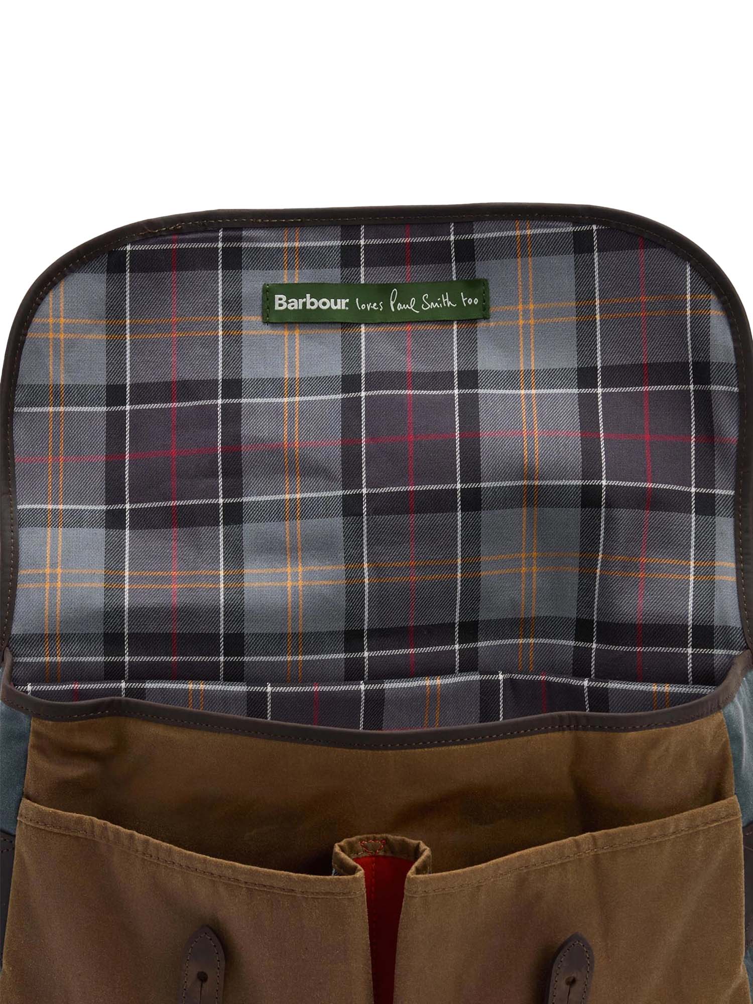 Barbour Borsa cerata Tarras - Paul Smith loves Barbour Beige