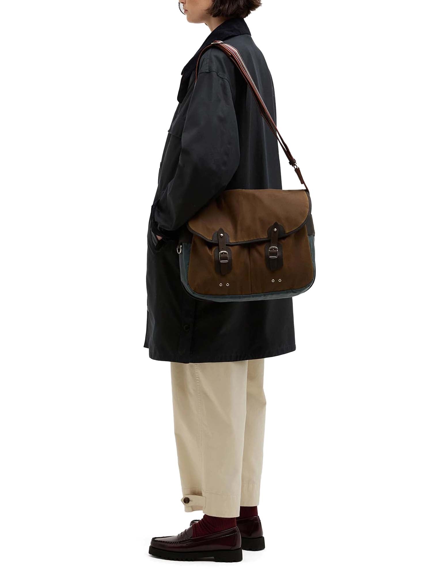 Barbour Borsa cerata Tarras - Paul Smith loves Barbour Beige