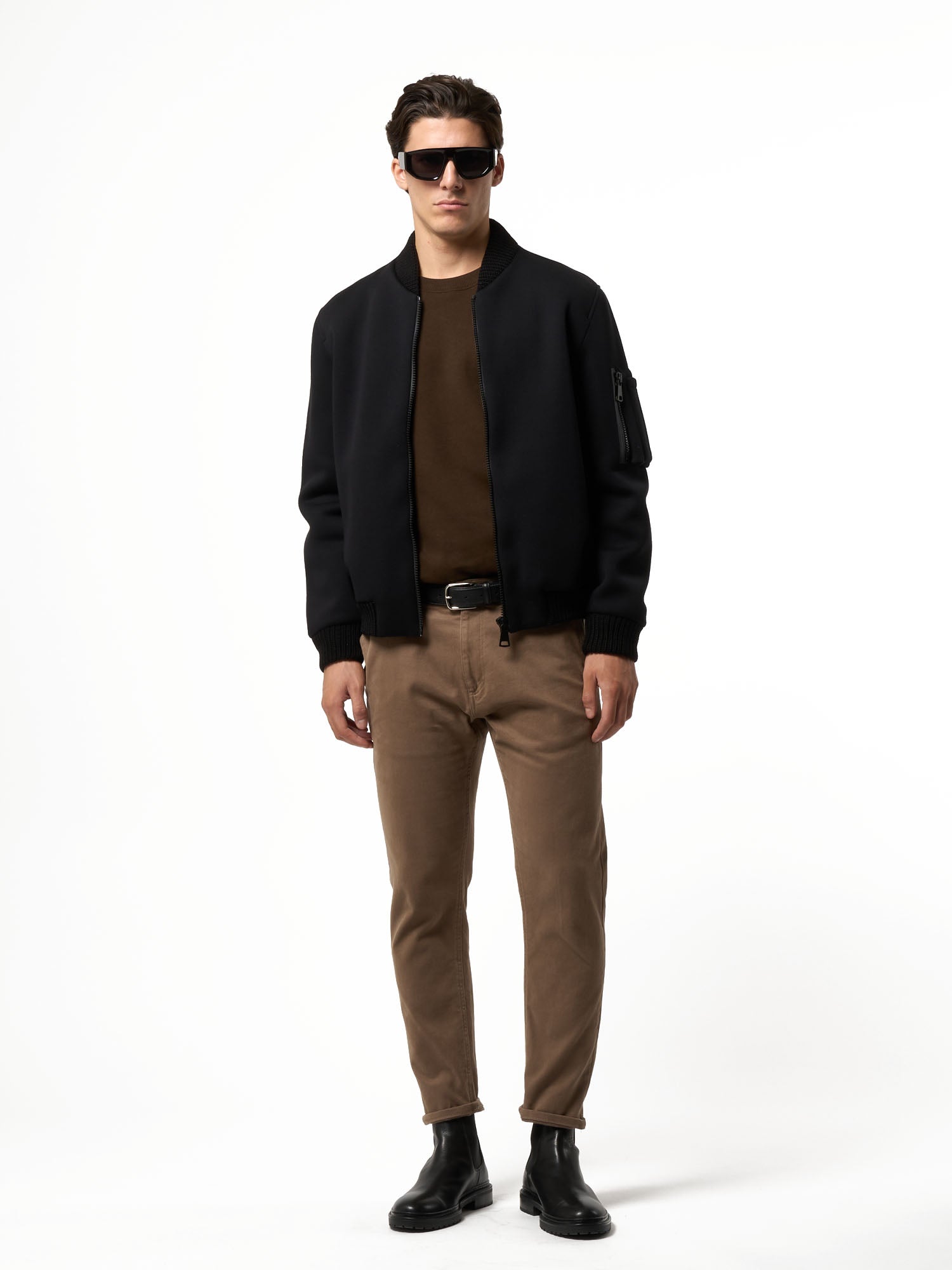 Dondup Felpa Uomo Marrone