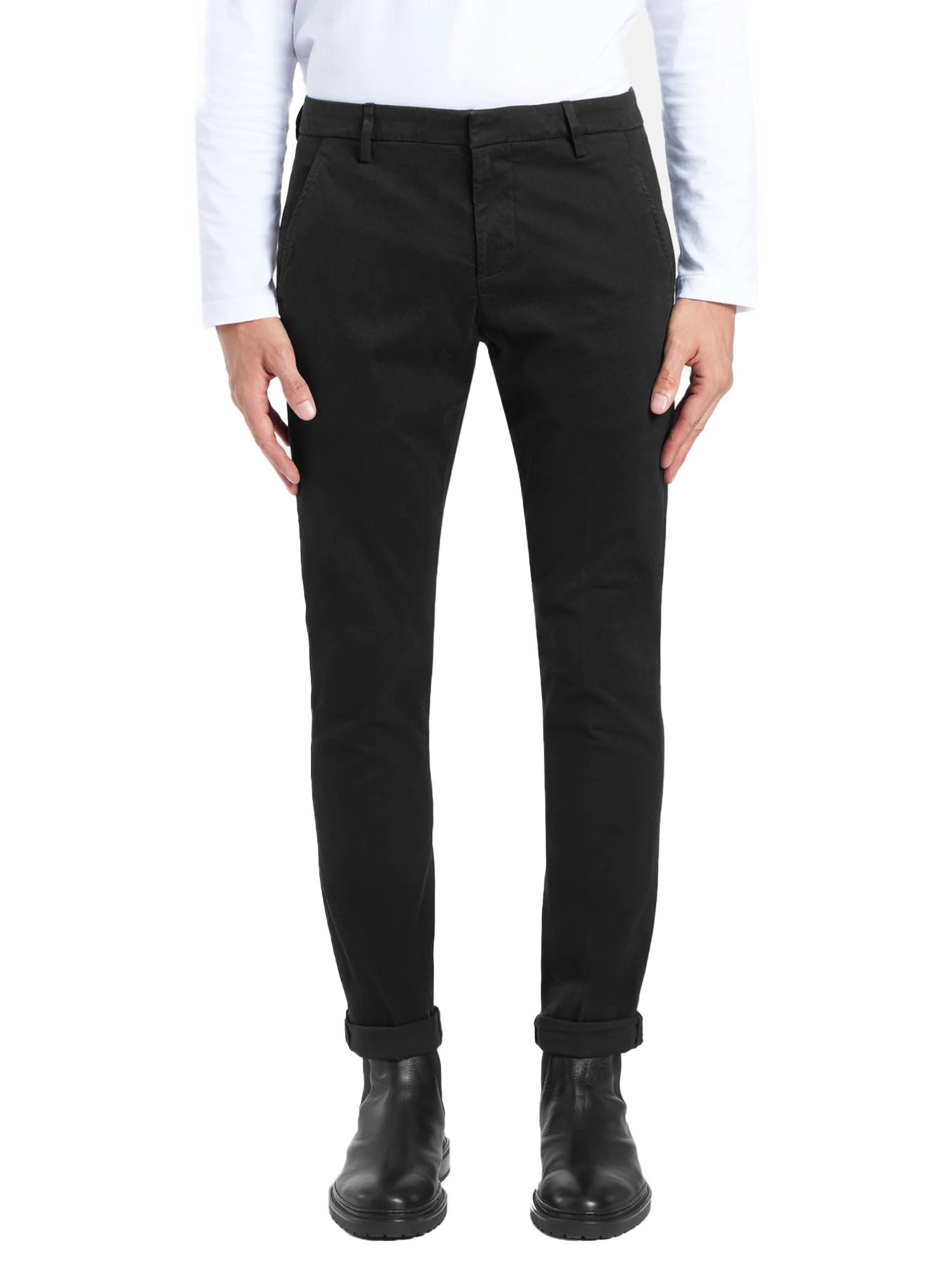 Dondup Pantalone Gaubert Uomo Nero