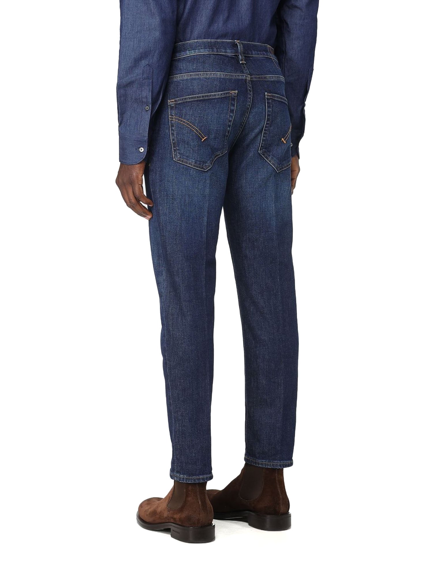 Dondup Jeans Brighton Uomo Blu