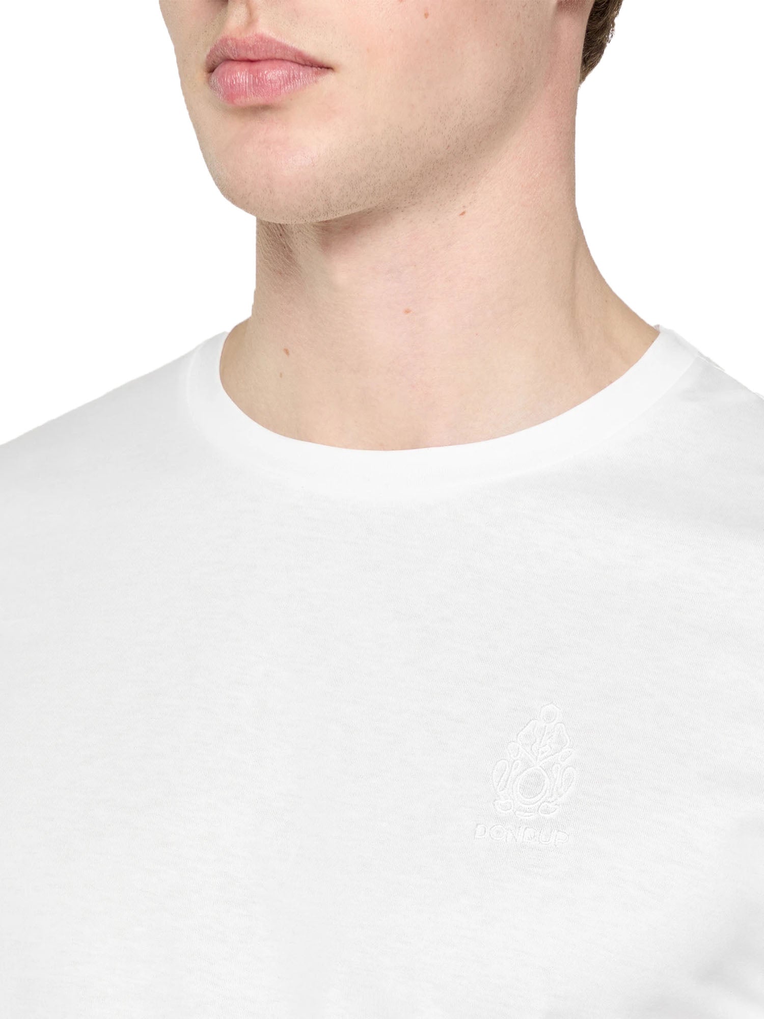 Dondup T-Shirt Uomo Bianco
