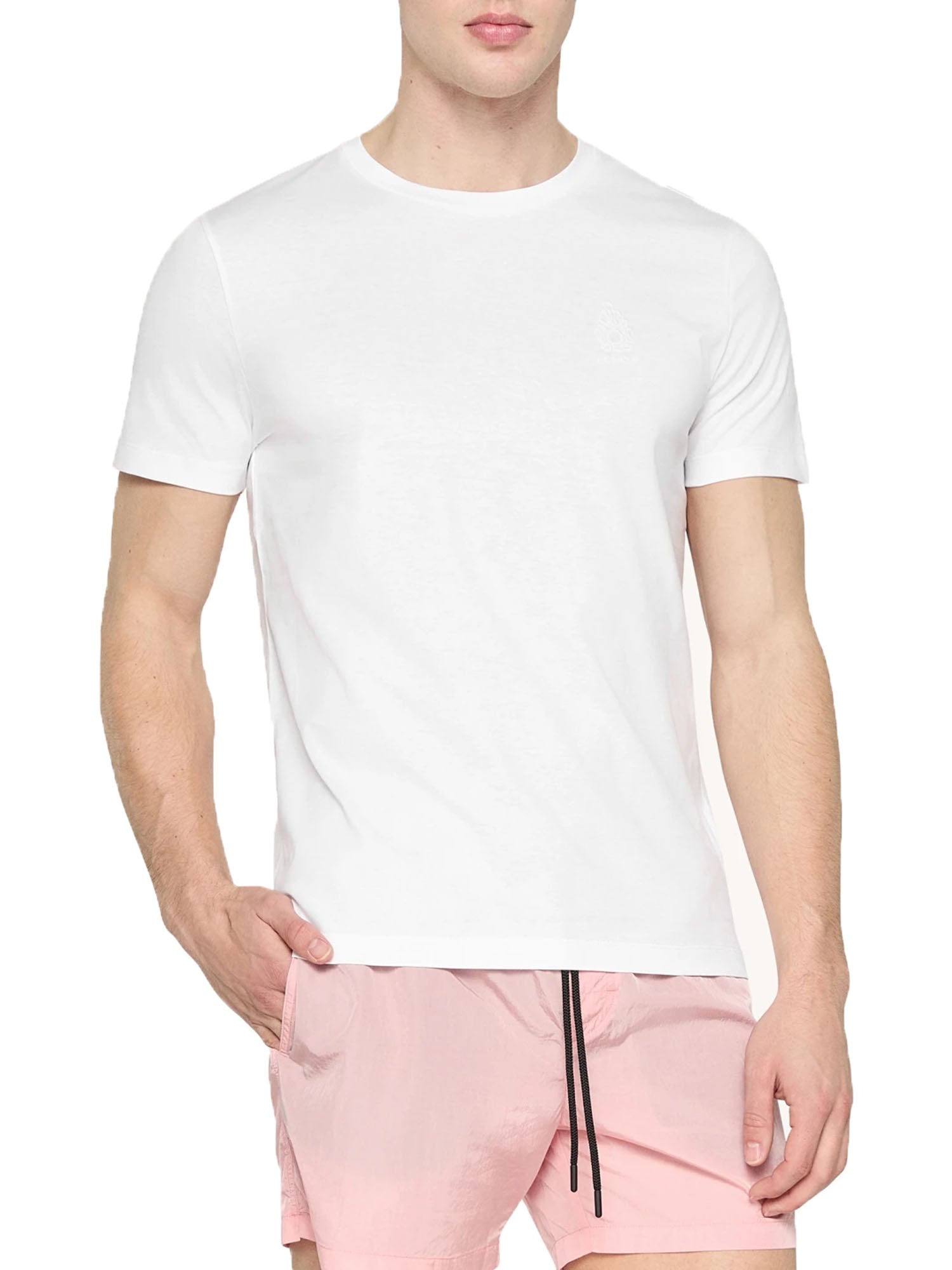 Dondup T-Shirt Uomo Bianco